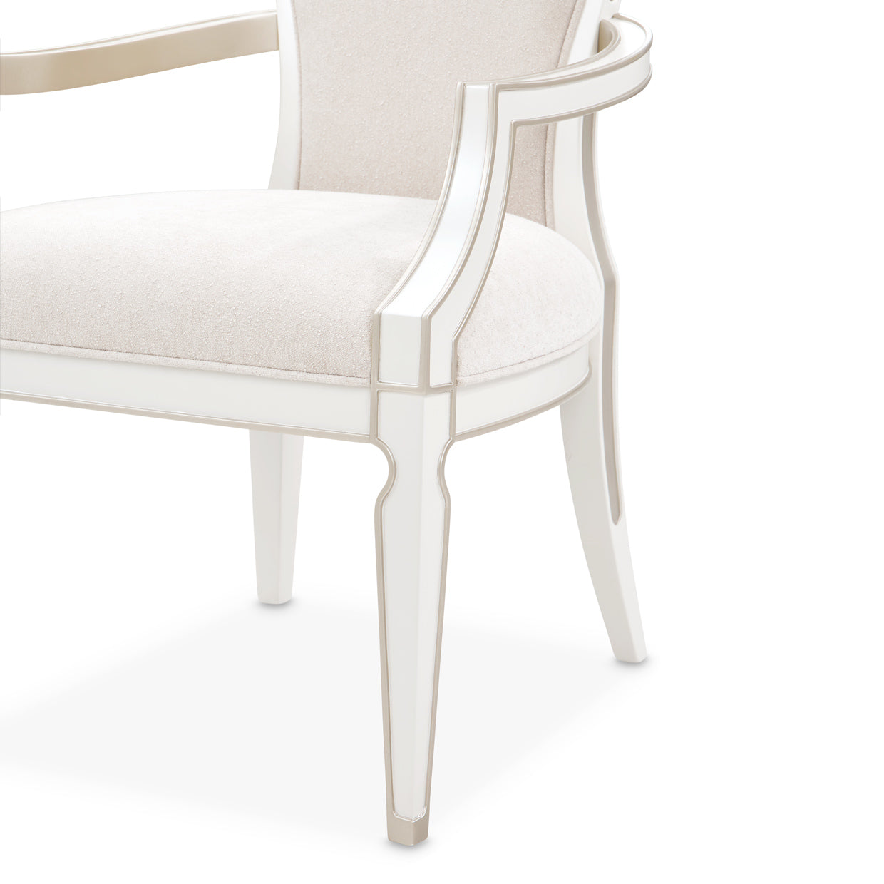 La Marisia Dining Arm Chair - Creamy Pearl