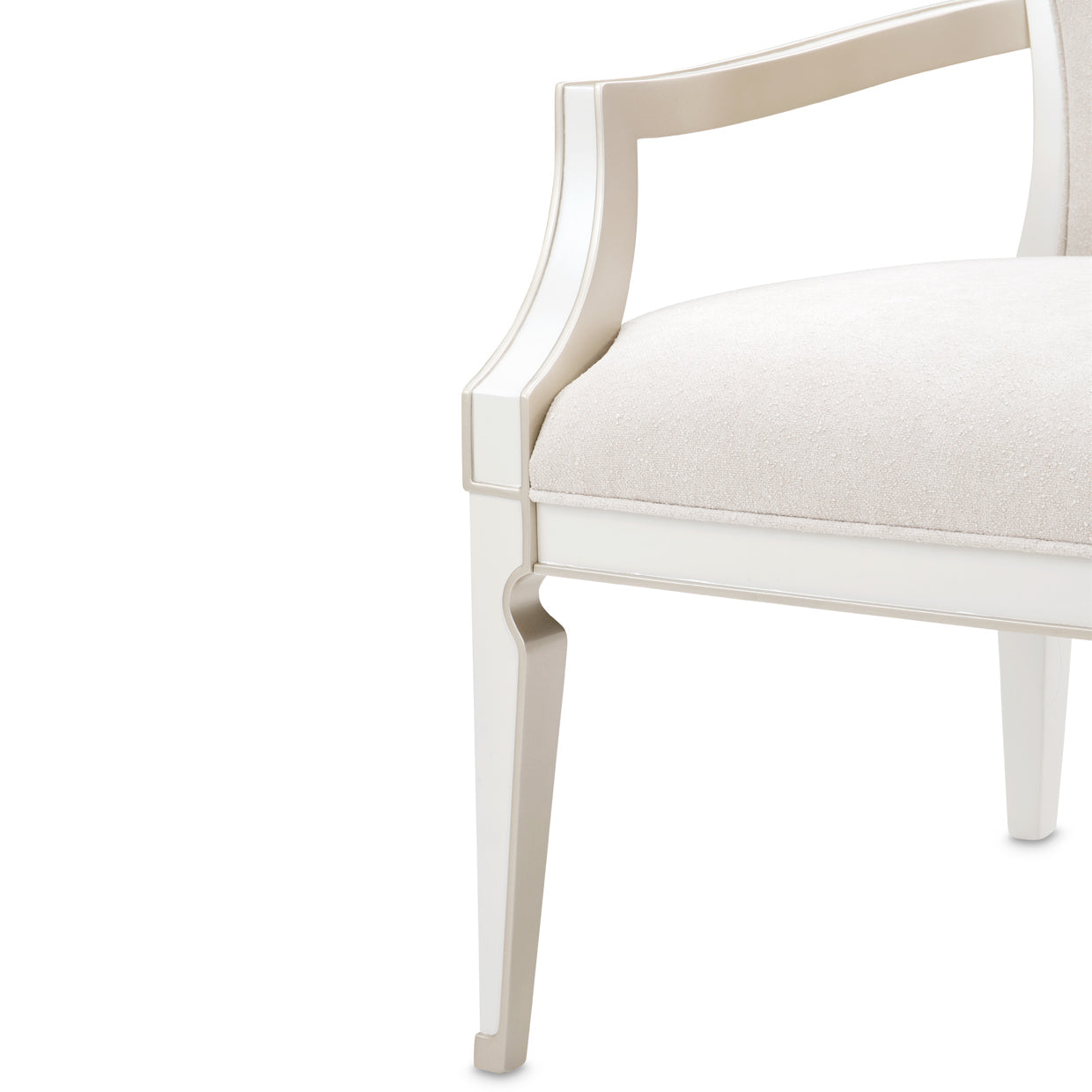 La Marisia Dining Arm Chair - Creamy Pearl
