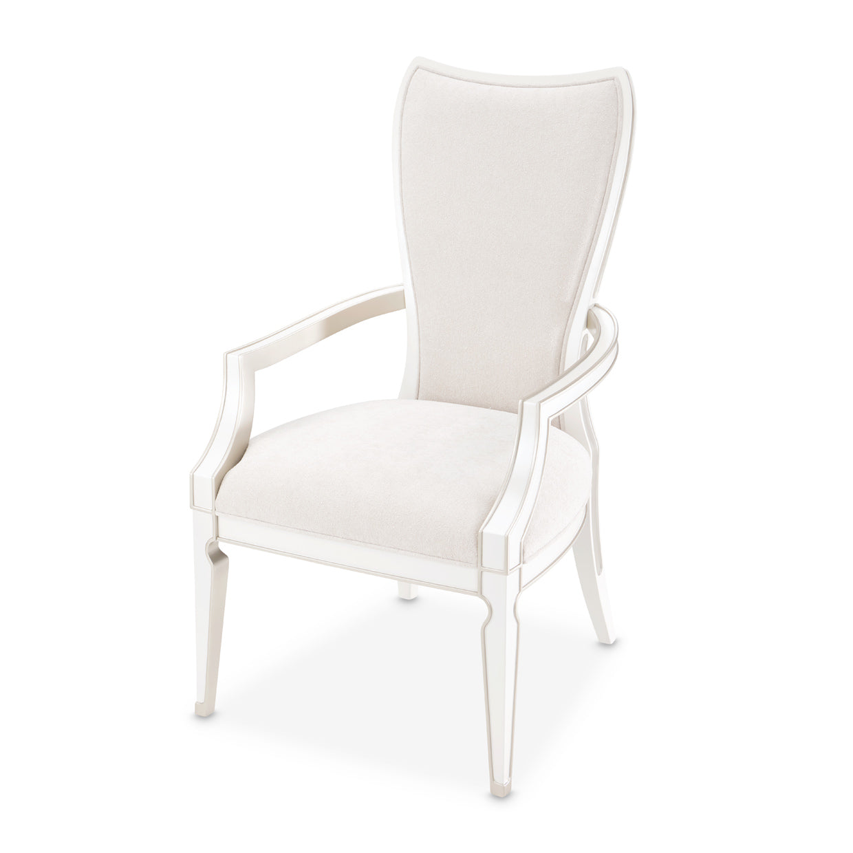 La Marisia Dining Arm Chair - Creamy Pearl