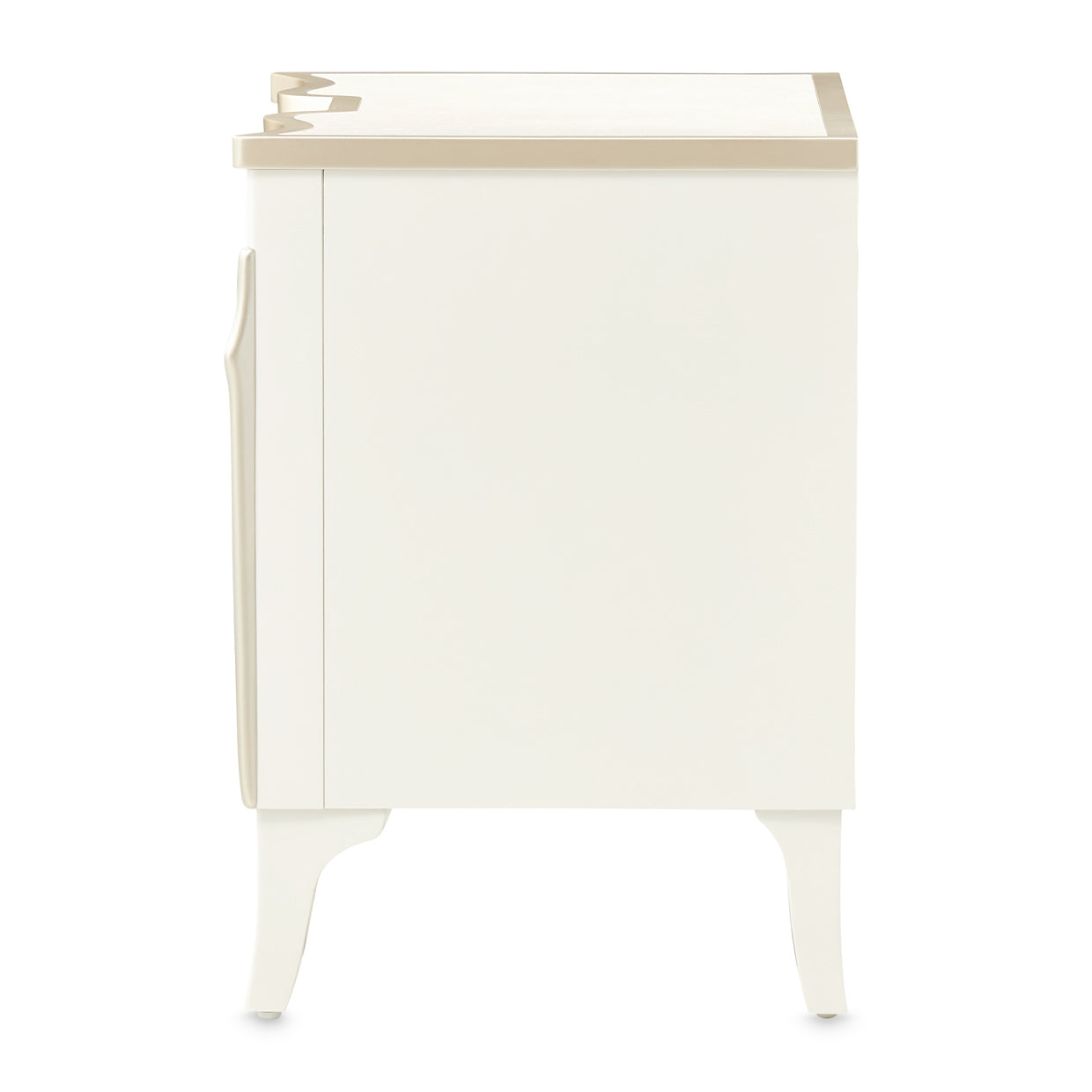 La Marisia Nightstand - Creamy Pearl