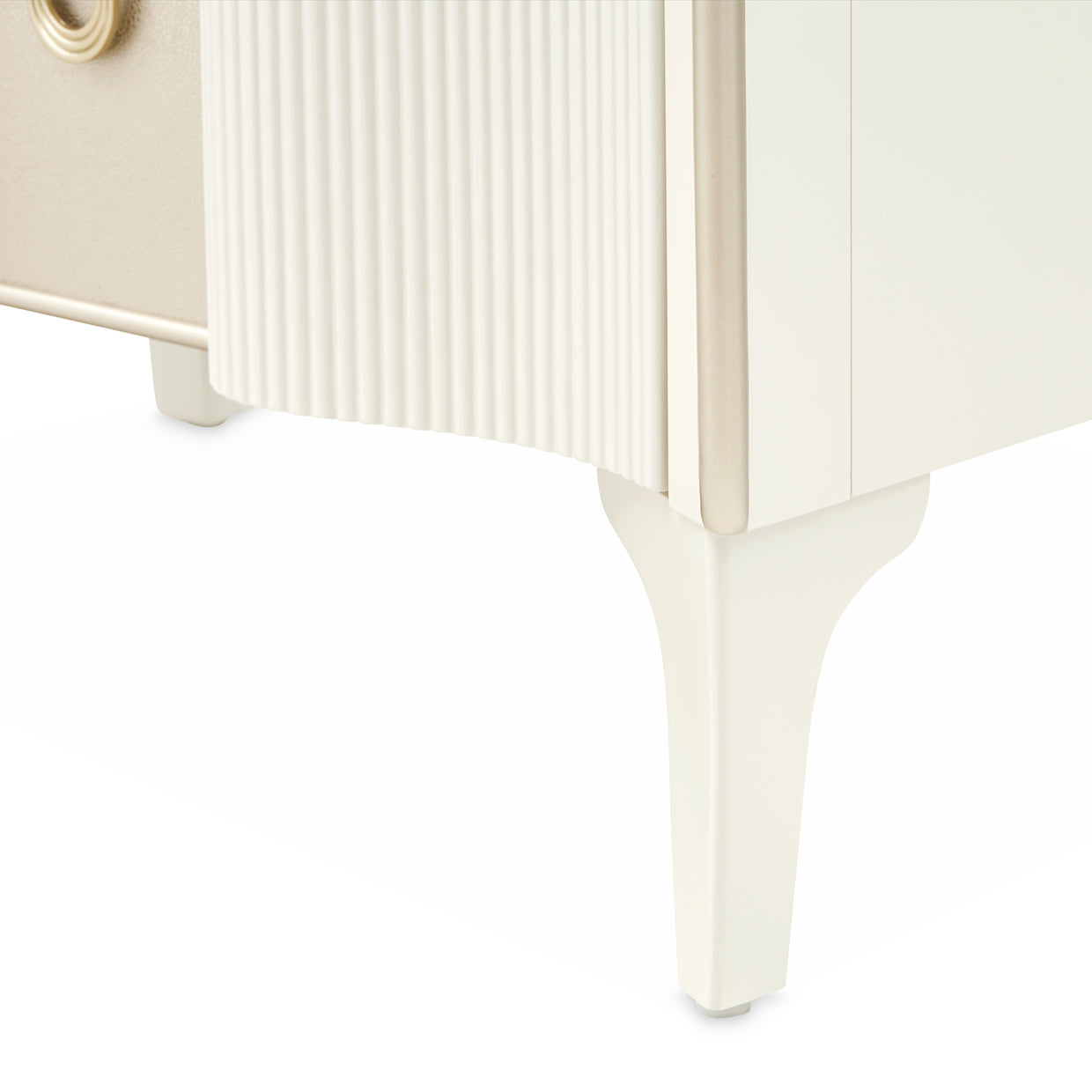 La Marisia Nightstand - Creamy Pearl