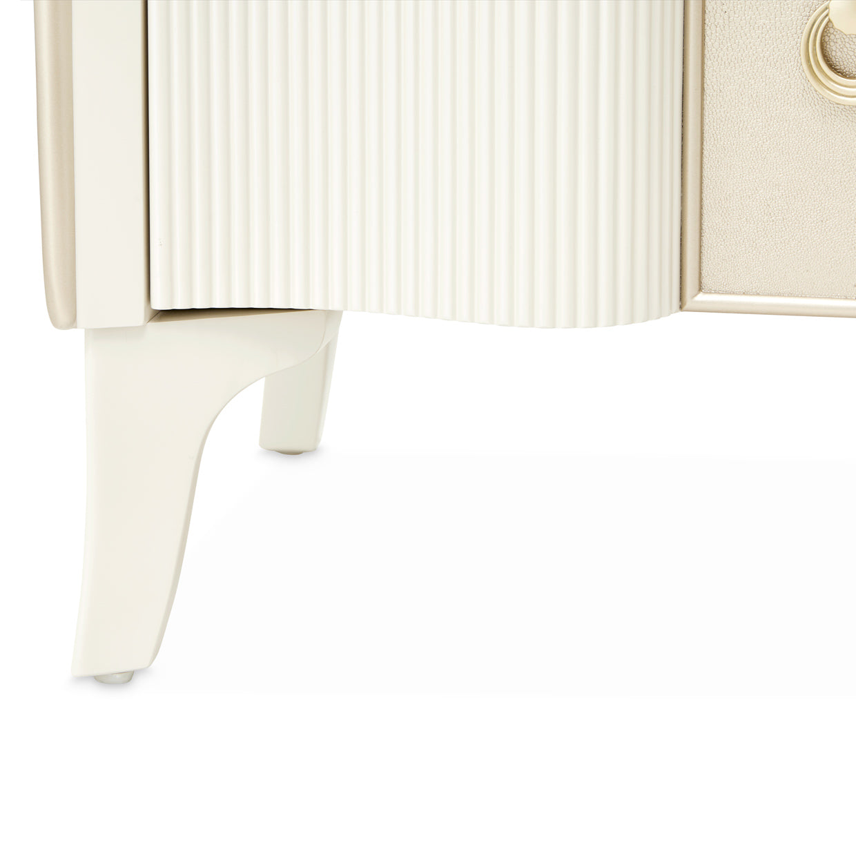 La Marisia Nightstand - Creamy Pearl