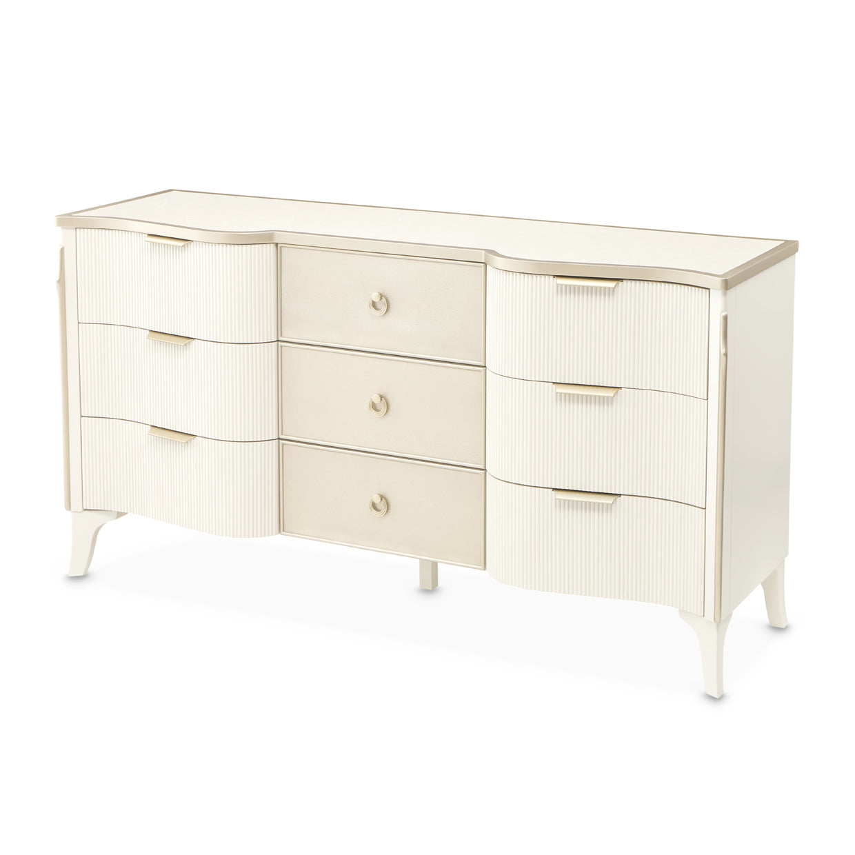 La Marisia Dresser - Creamy Pearl