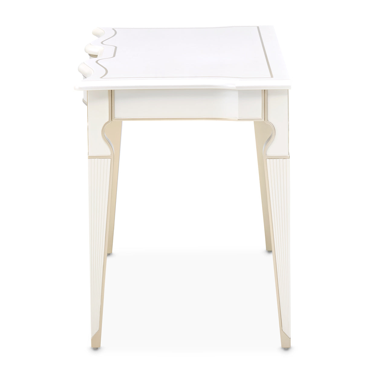 La Marisia Vanity Desk - Creamy Pearl