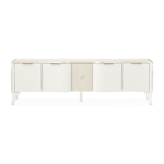 La Marisia Media Cabinet - Creamy Pearl
