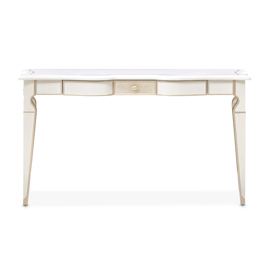 La Marisia Console Table - Creamy Pearl
