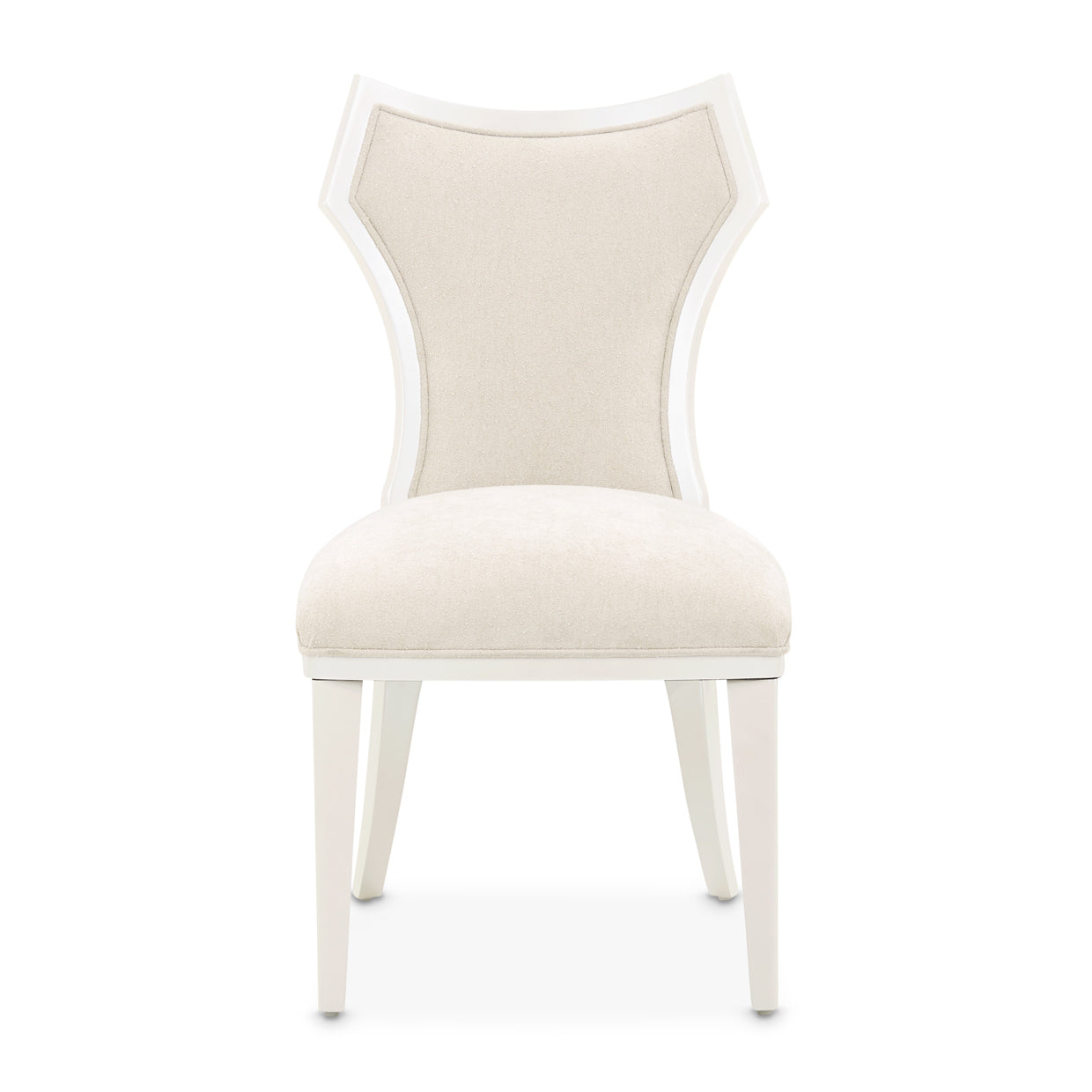 La Marisia Vanity Set with Mirror & Chair - Creamy Pearl