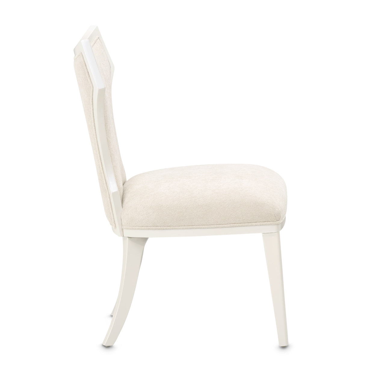 La Marisia Vanity Set with Mirror & Chair - Creamy Pearl