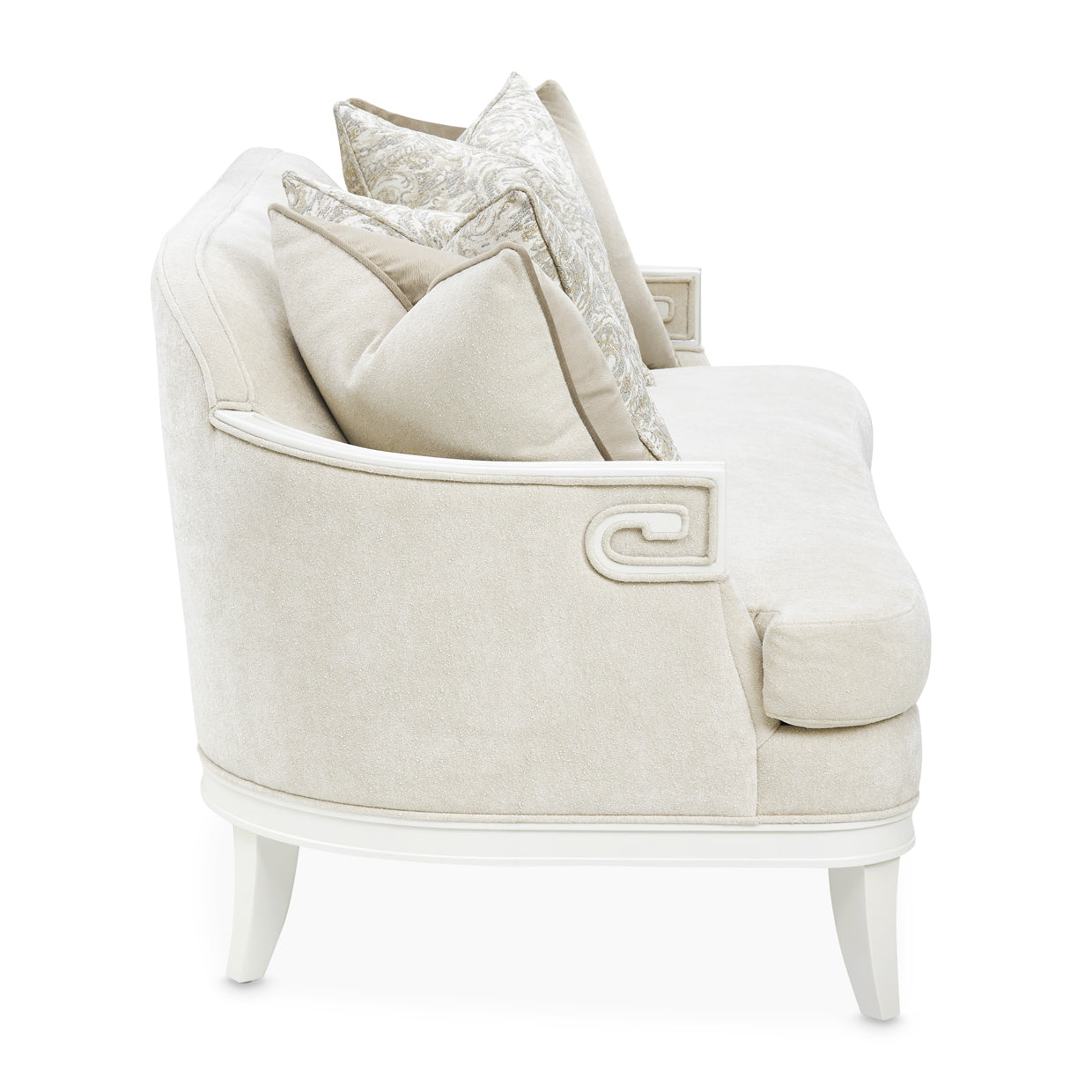 La Marisia Loveseat - Tranquil/Light Champagne