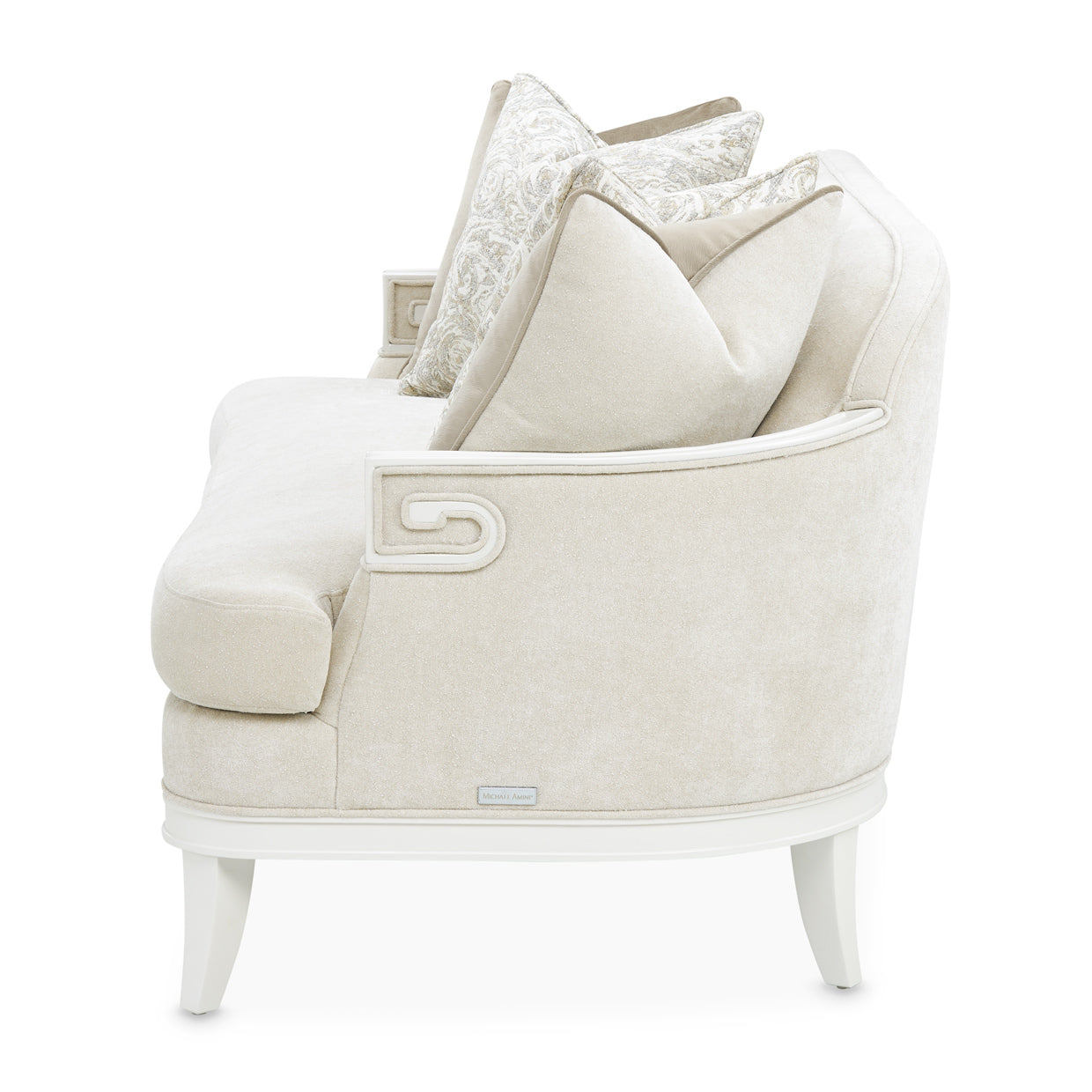 La Marisia Loveseat - Tranquil/Light Champagne