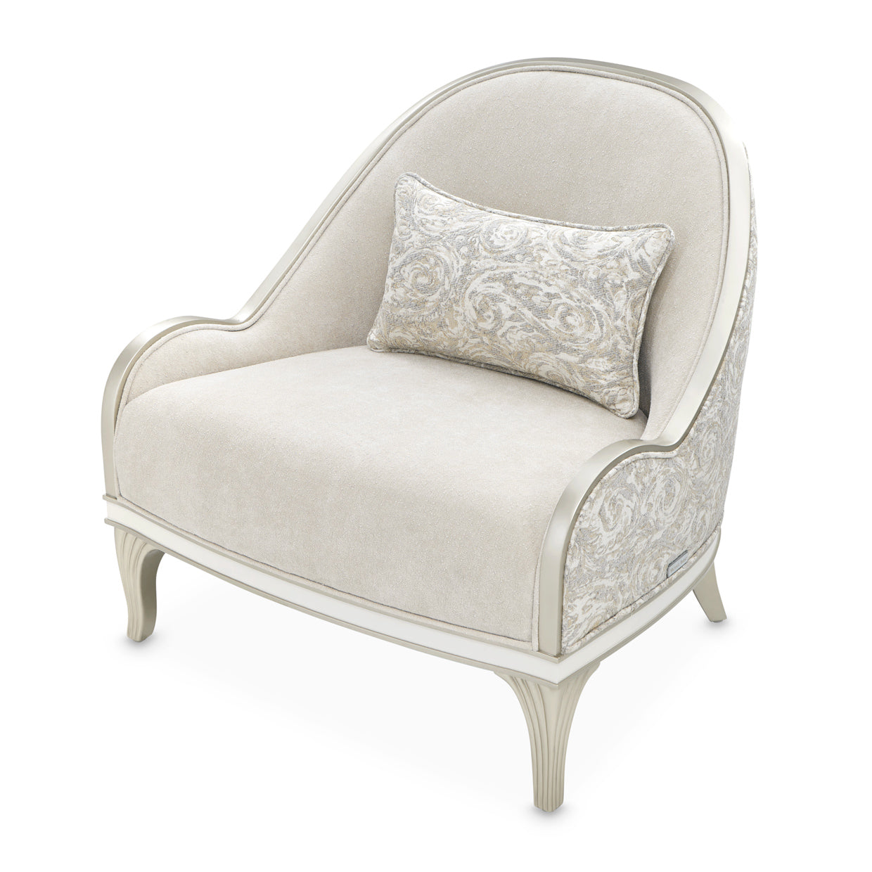 La Marisia Accent Chair - Tranquil/Light Champagne