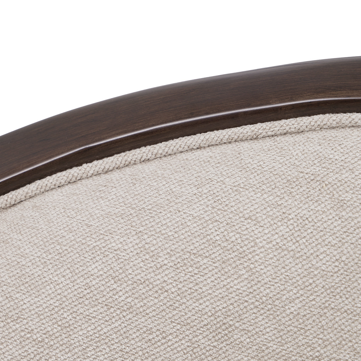 Camellia Field 3-Piece Chenille Sectional Sofa - Linen/Pecan