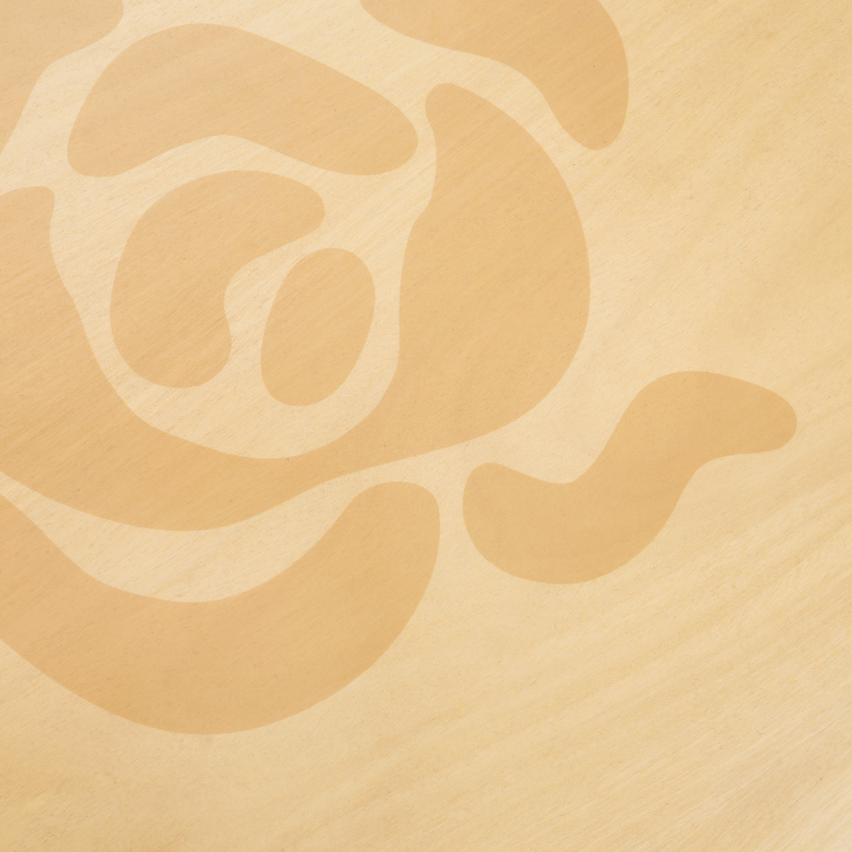 Camellia Field Round Dining Table - Caramel