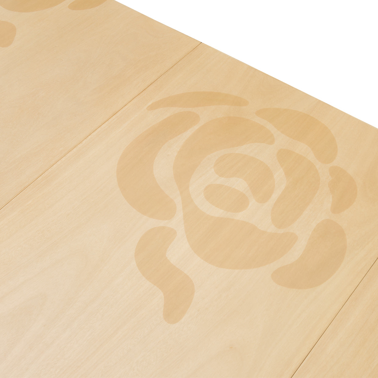 Camellia Field Rectangular Pedestal Dining Table - Caramel