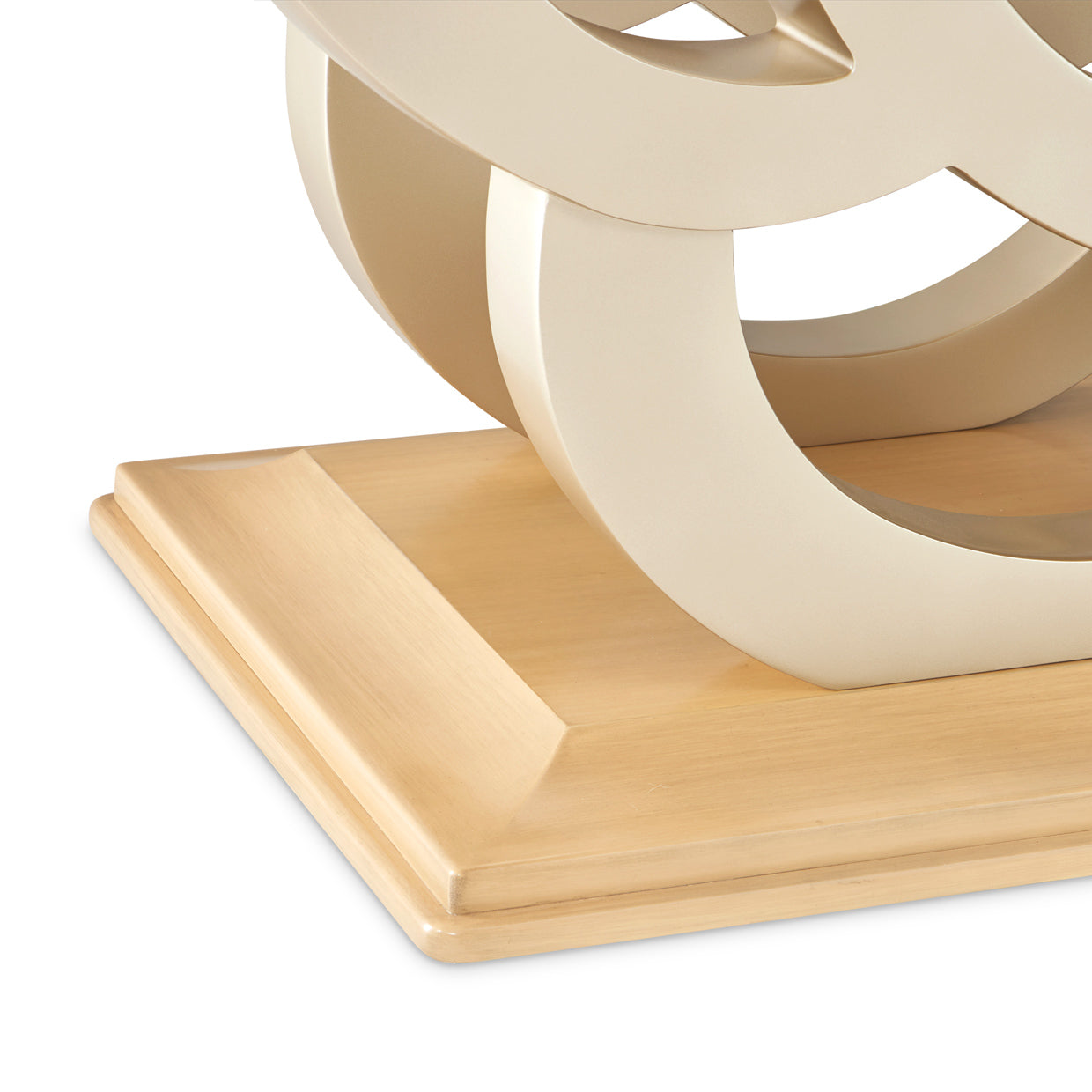 Camellia Field Rectangular Pedestal Dining Table - Caramel