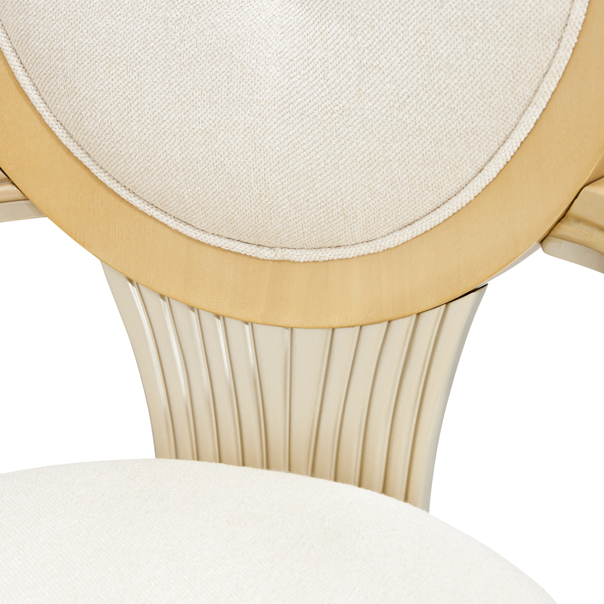 Camellia Field Dining Arm Chair - Caramel