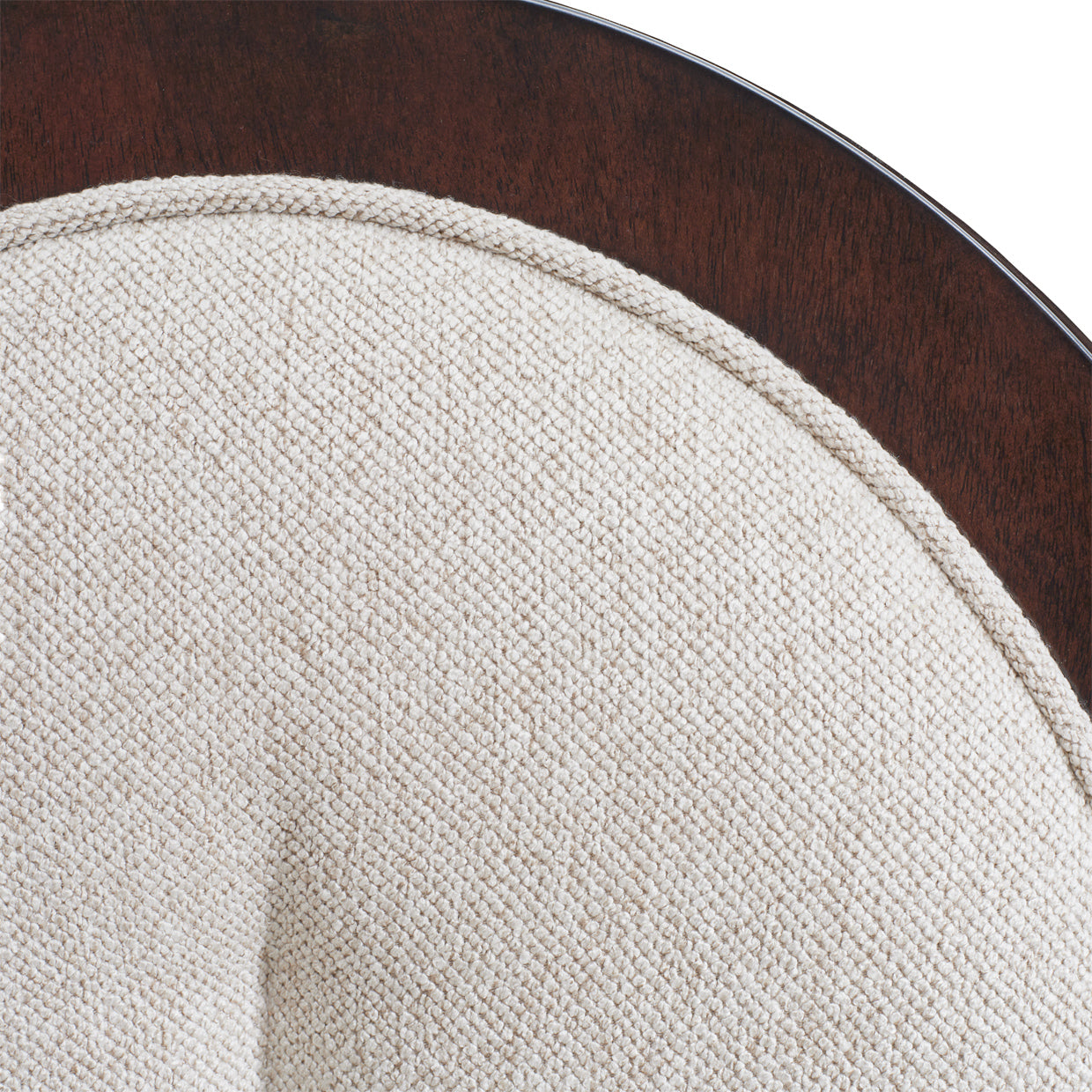 Camellia Field Dining Arm Chair - Linen/Warm Pecan