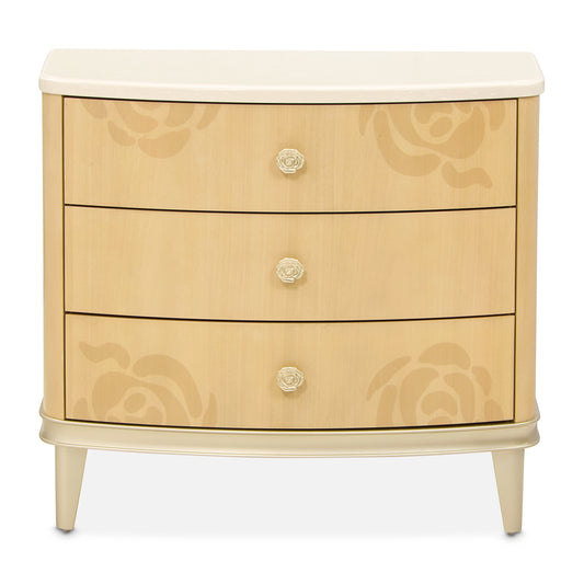 Camellia Field Nightstand - Caramel