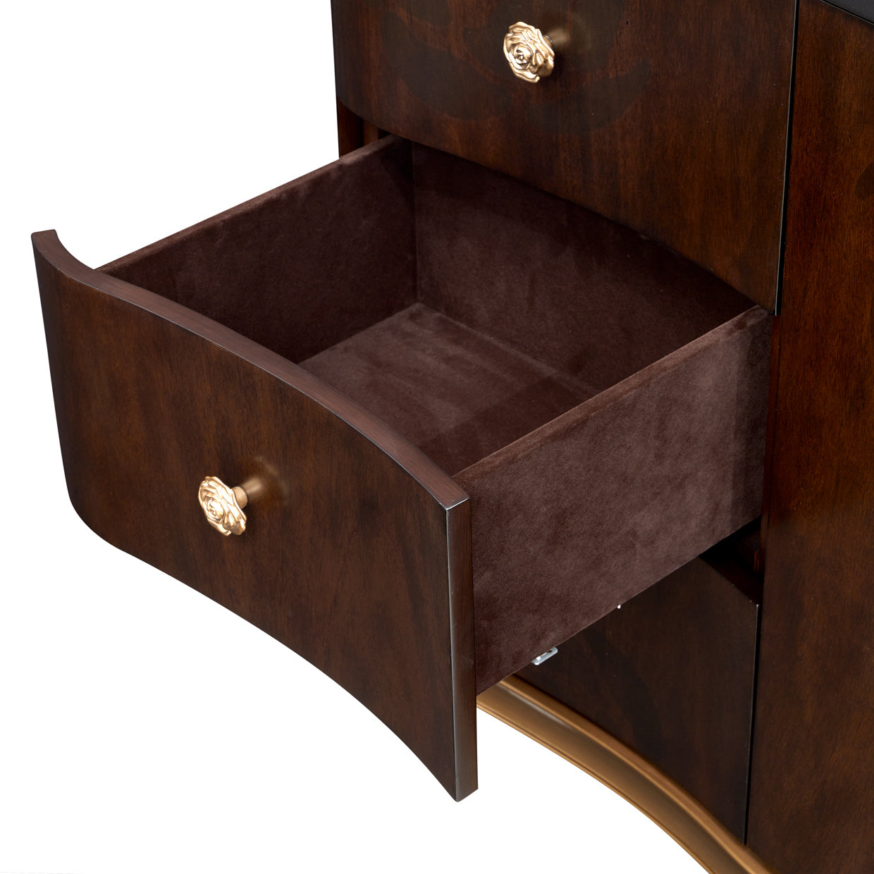 Camellia Field Dresser - Warm Pecan