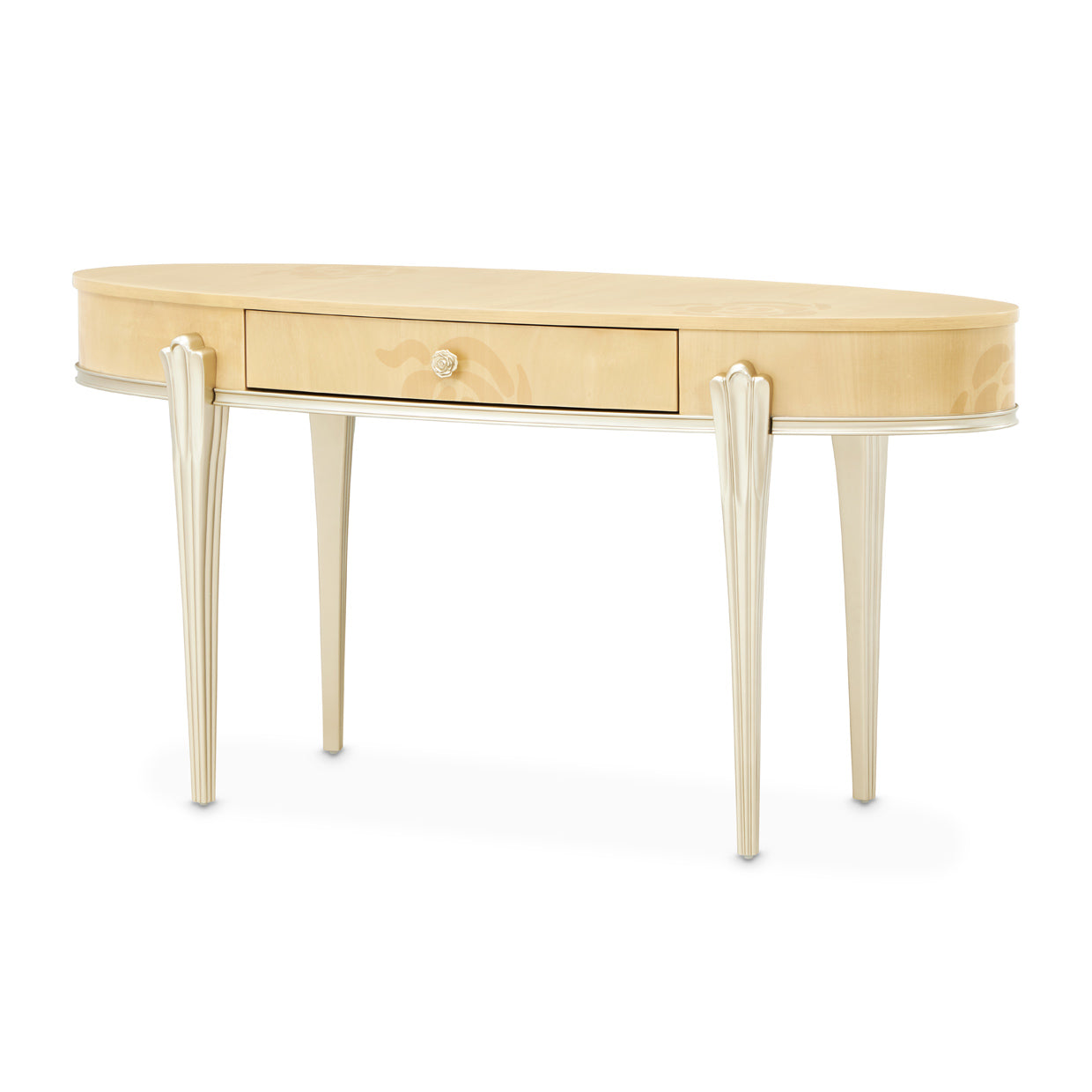 Camellia Field Vanity Desk - Caramel