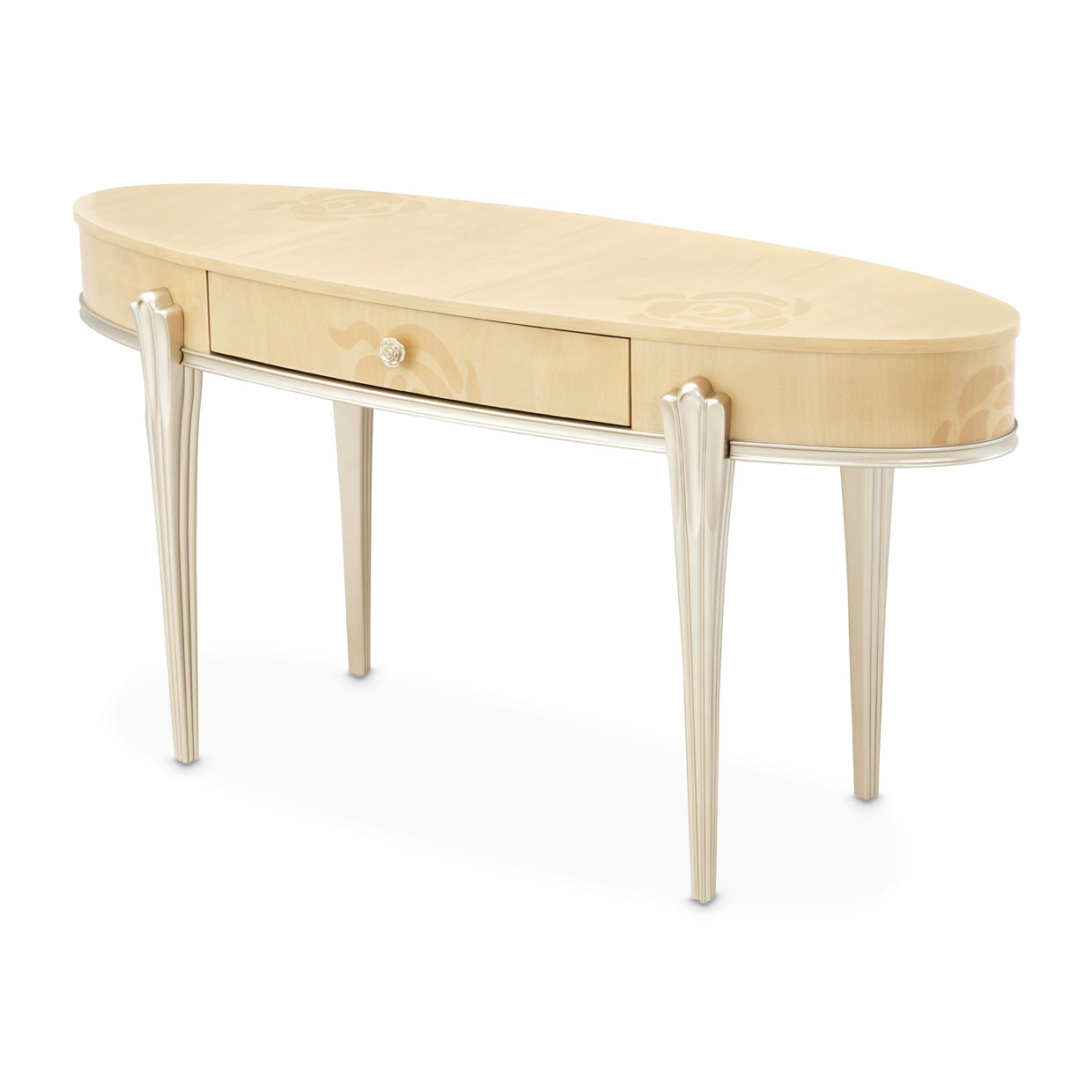Camellia Field Vanity Desk - Caramel