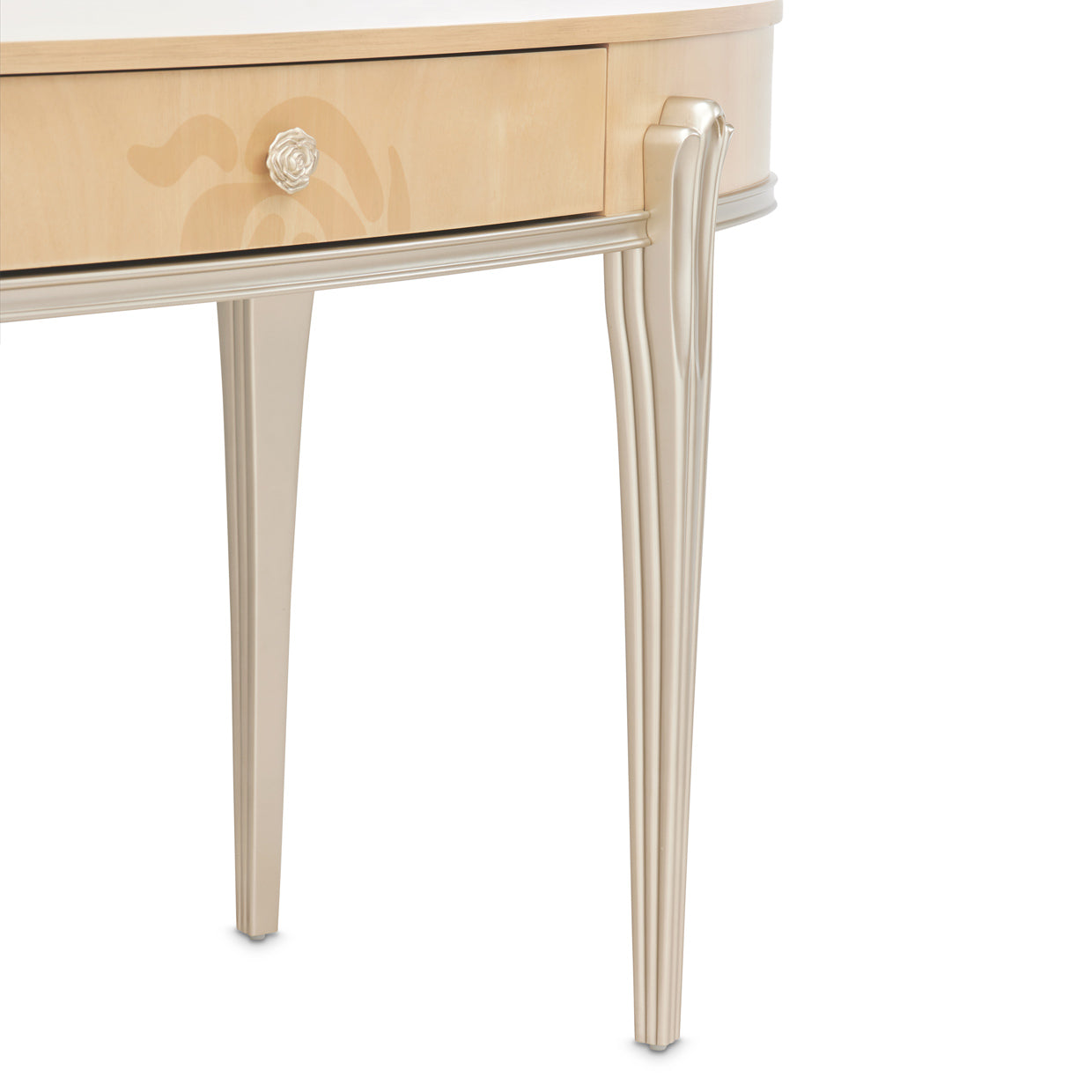 Camellia Field Vanity Desk - Caramel