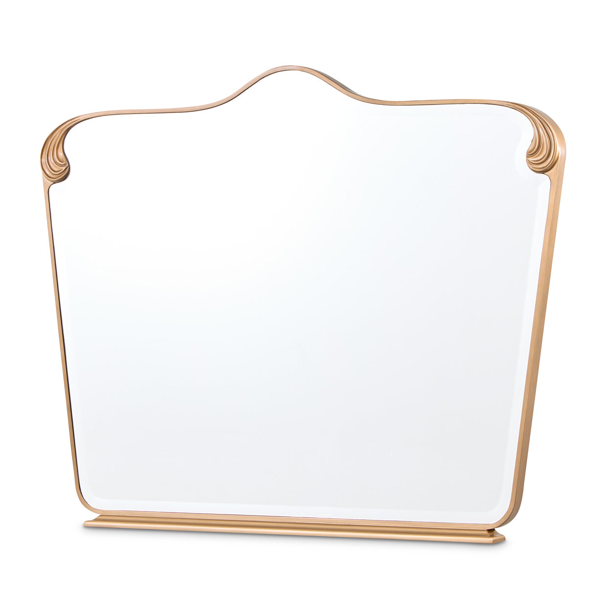 Camellia Field Dresser Mirror - Antique Gold