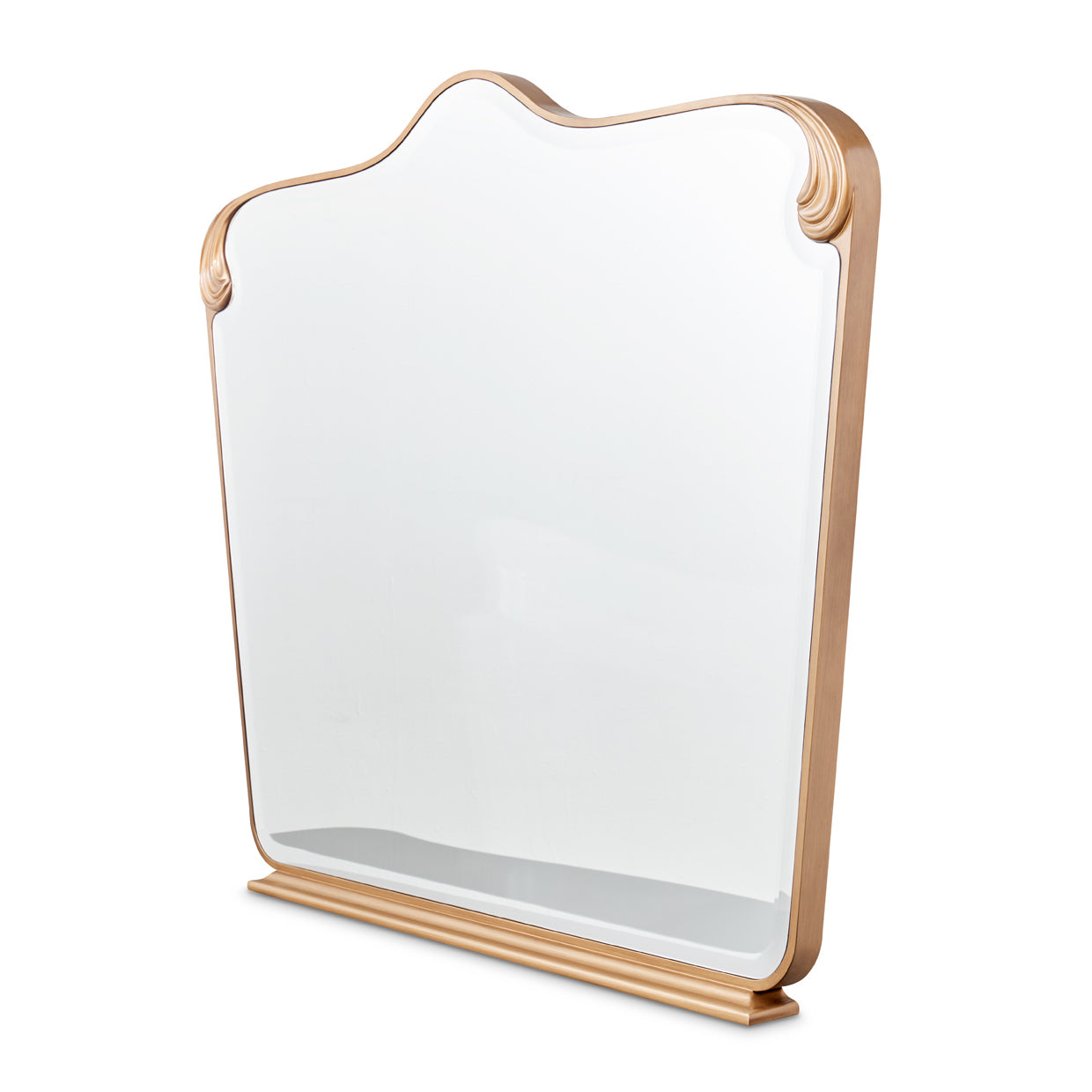 Camellia Field Dresser with Mirror - Warm Pecan