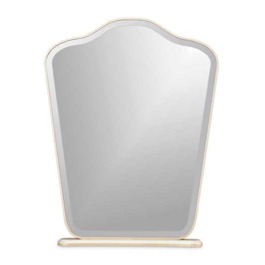 Camellia Field Vanity Mirror - Champagne Gold