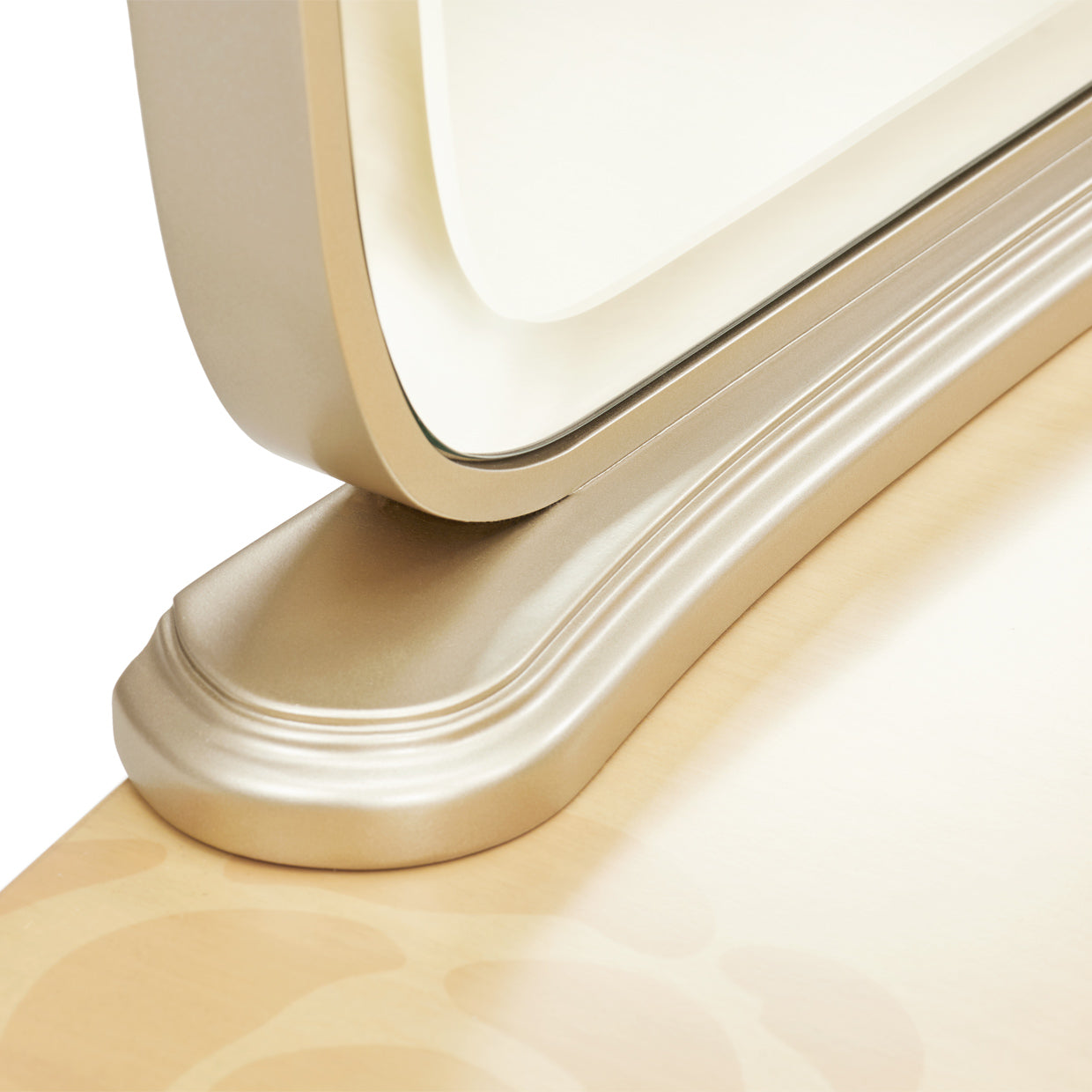 Camellia Field Vanity Mirror - Champagne Gold