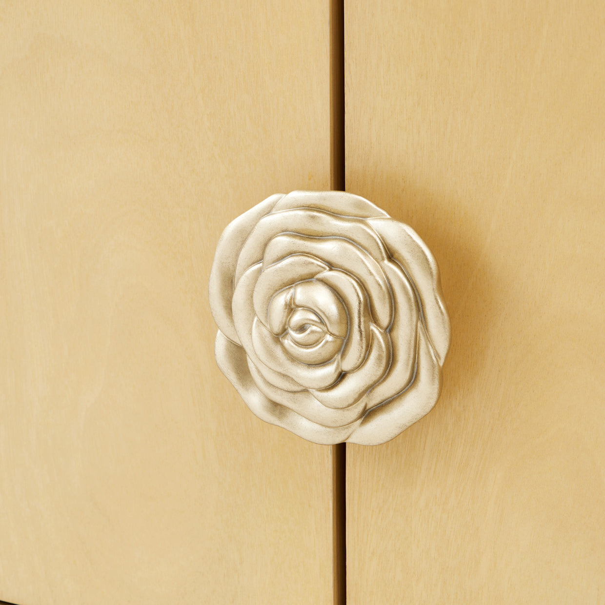Camellia Field Media Cabinet - Caramel