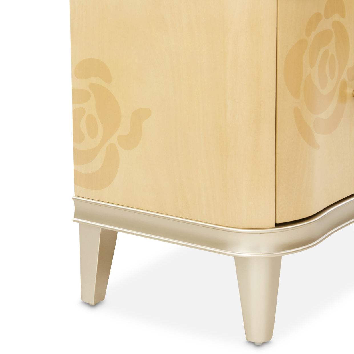 Camellia Field Media Cabinet - Caramel