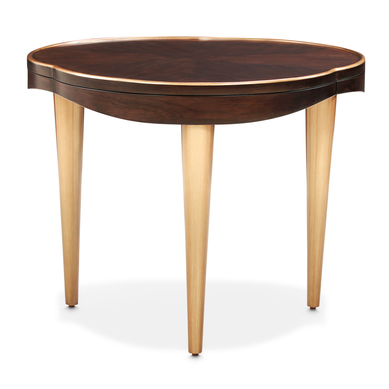 Camellia Field End Table - Warm Pecan