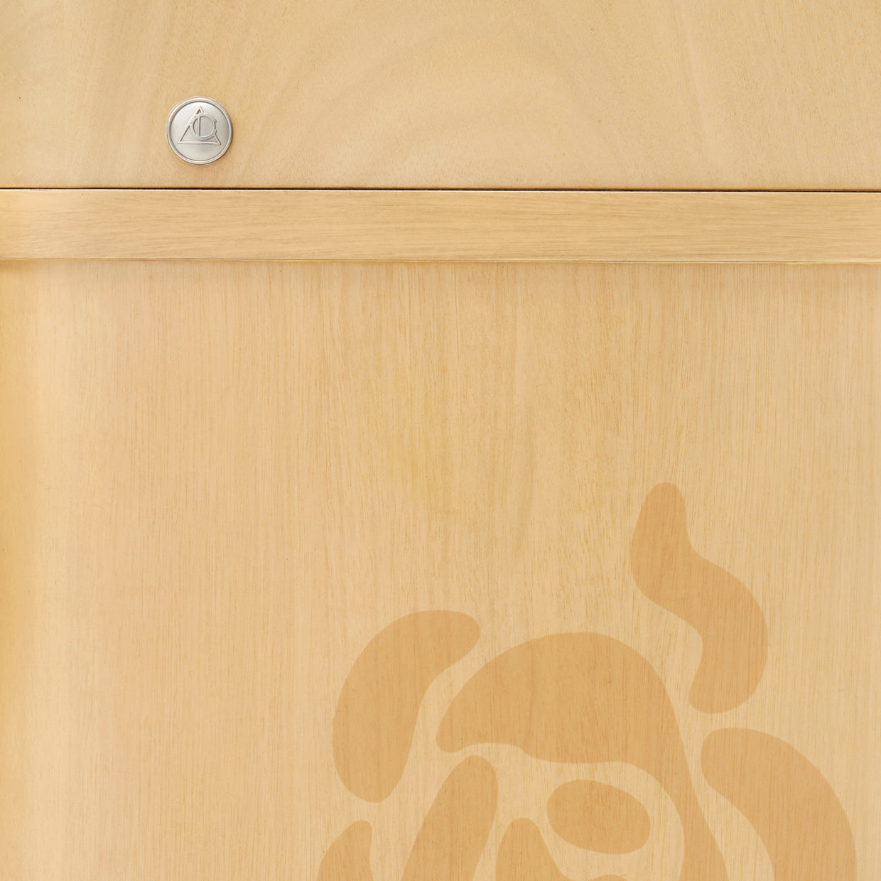 Camellia Field Display Cabinet - Caramel