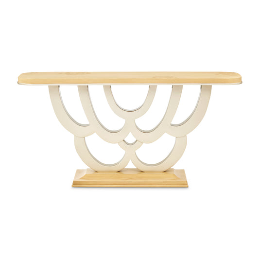 Camellia Field Console Table - Caramel