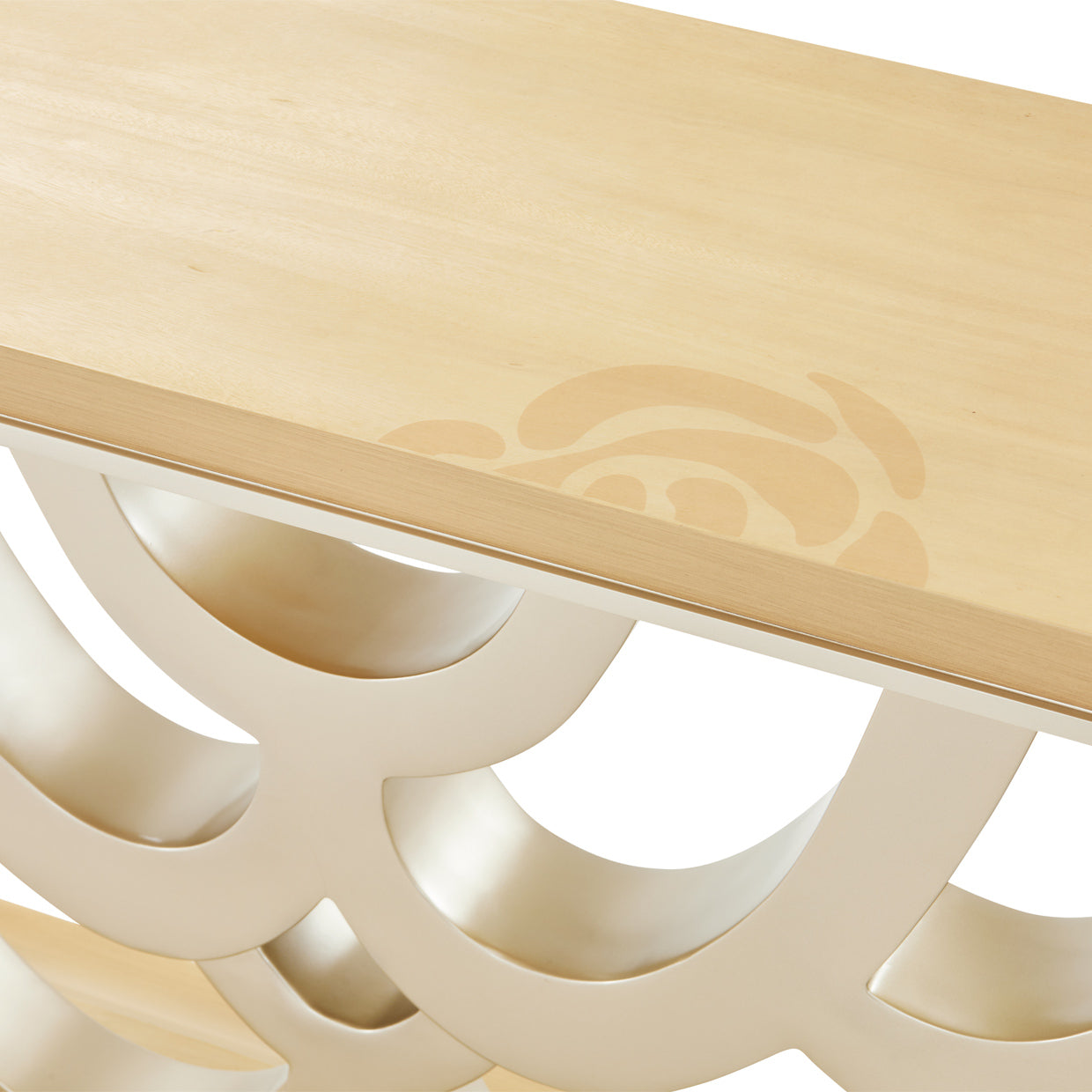 Camellia Field Console Table - Caramel