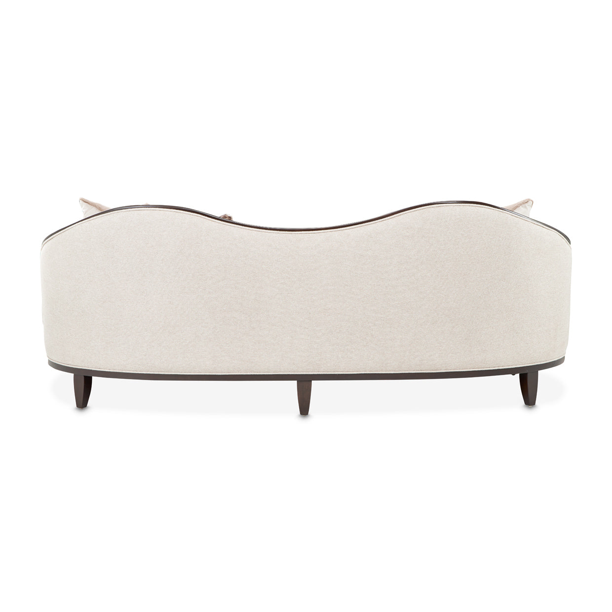 Camellia Field Chenille Sofa - Linen/Warm Pecan