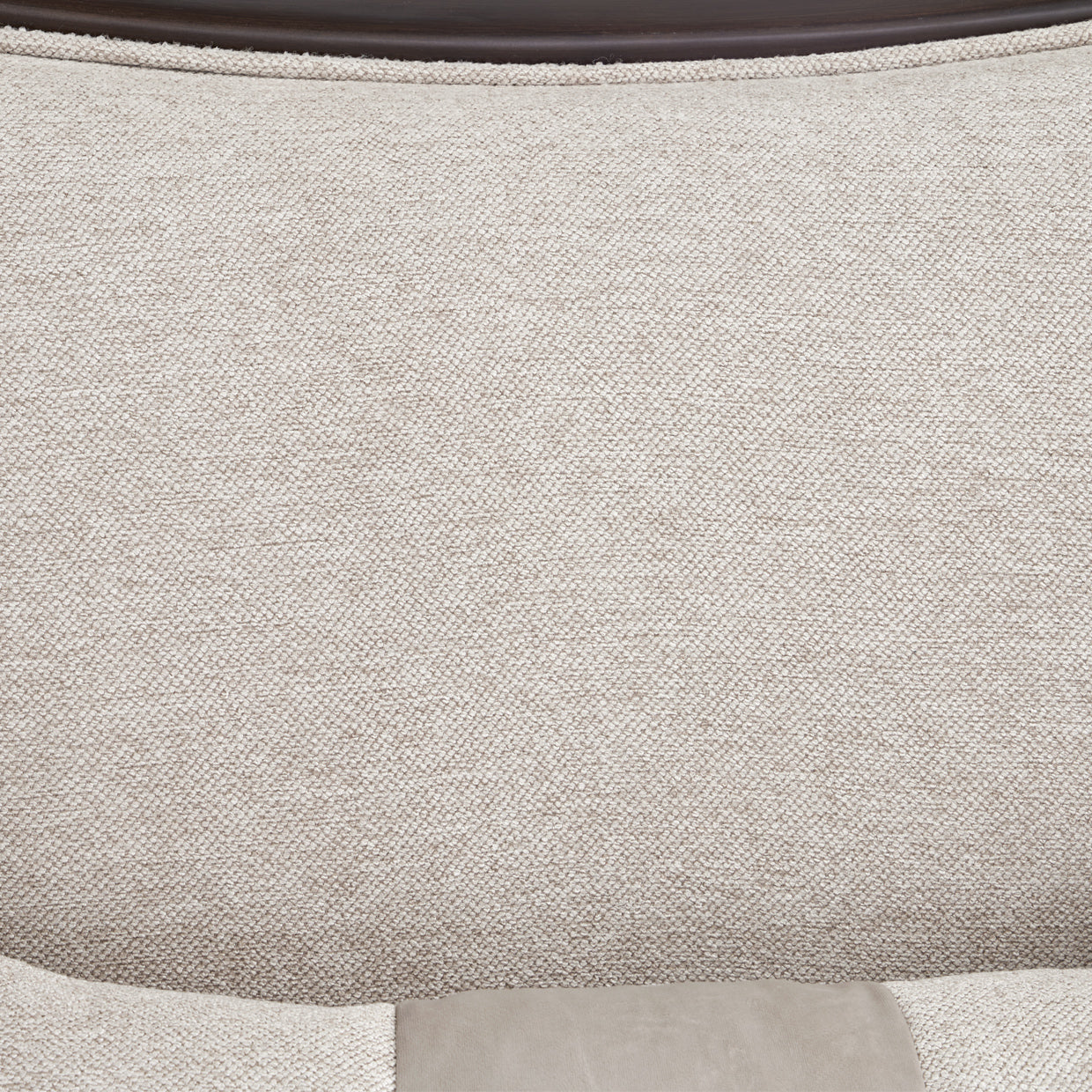 Camellia Field Chenille Sofa - Linen/Warm Pecan