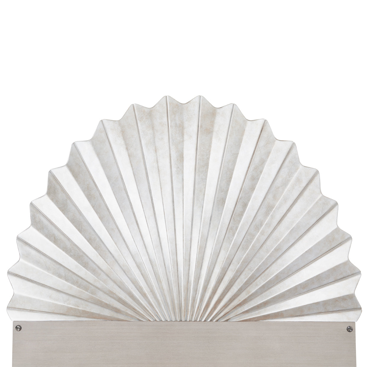 Fantosini King Fan Bed - Silver Leaf