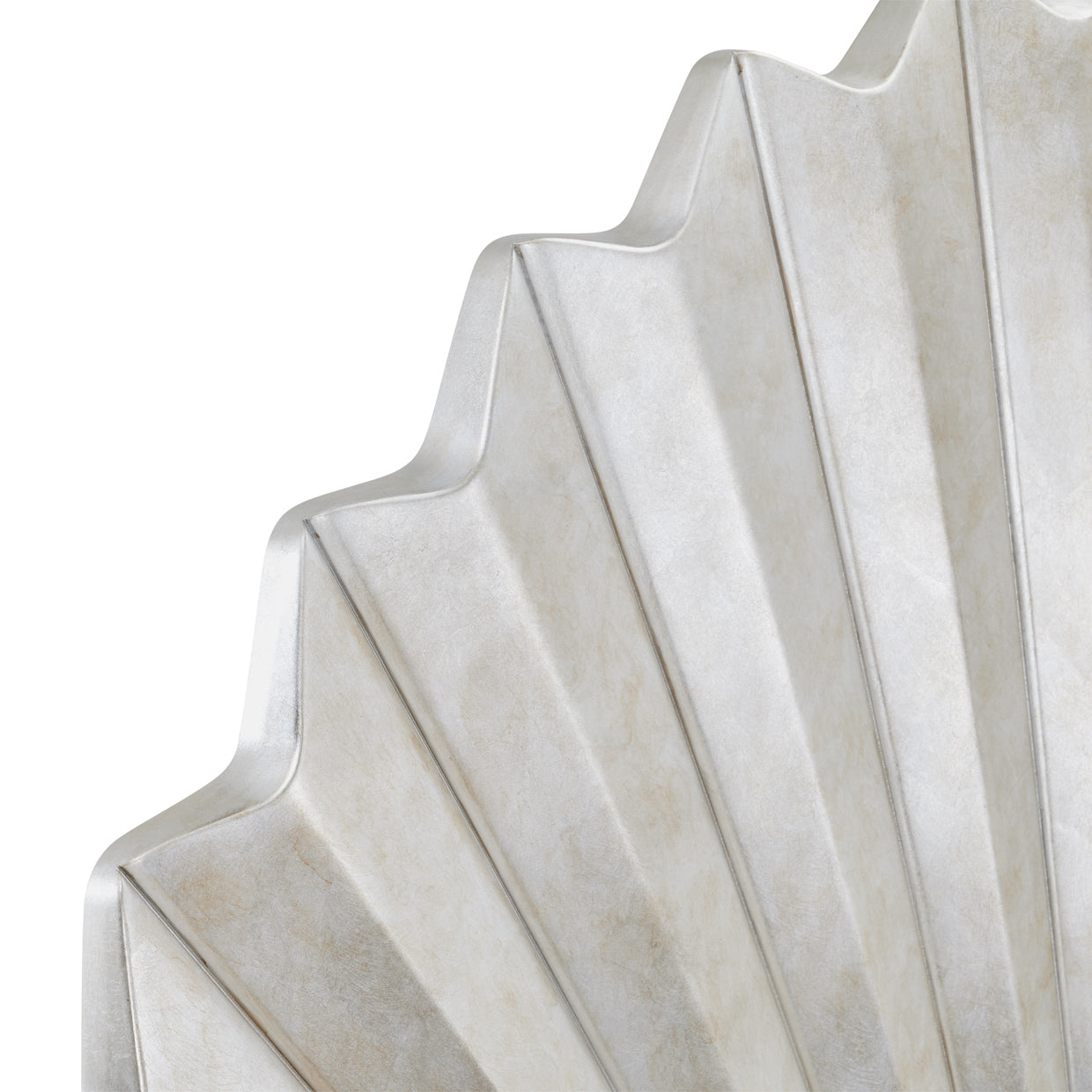 Fantosini King Fan Bed - Silver Leaf