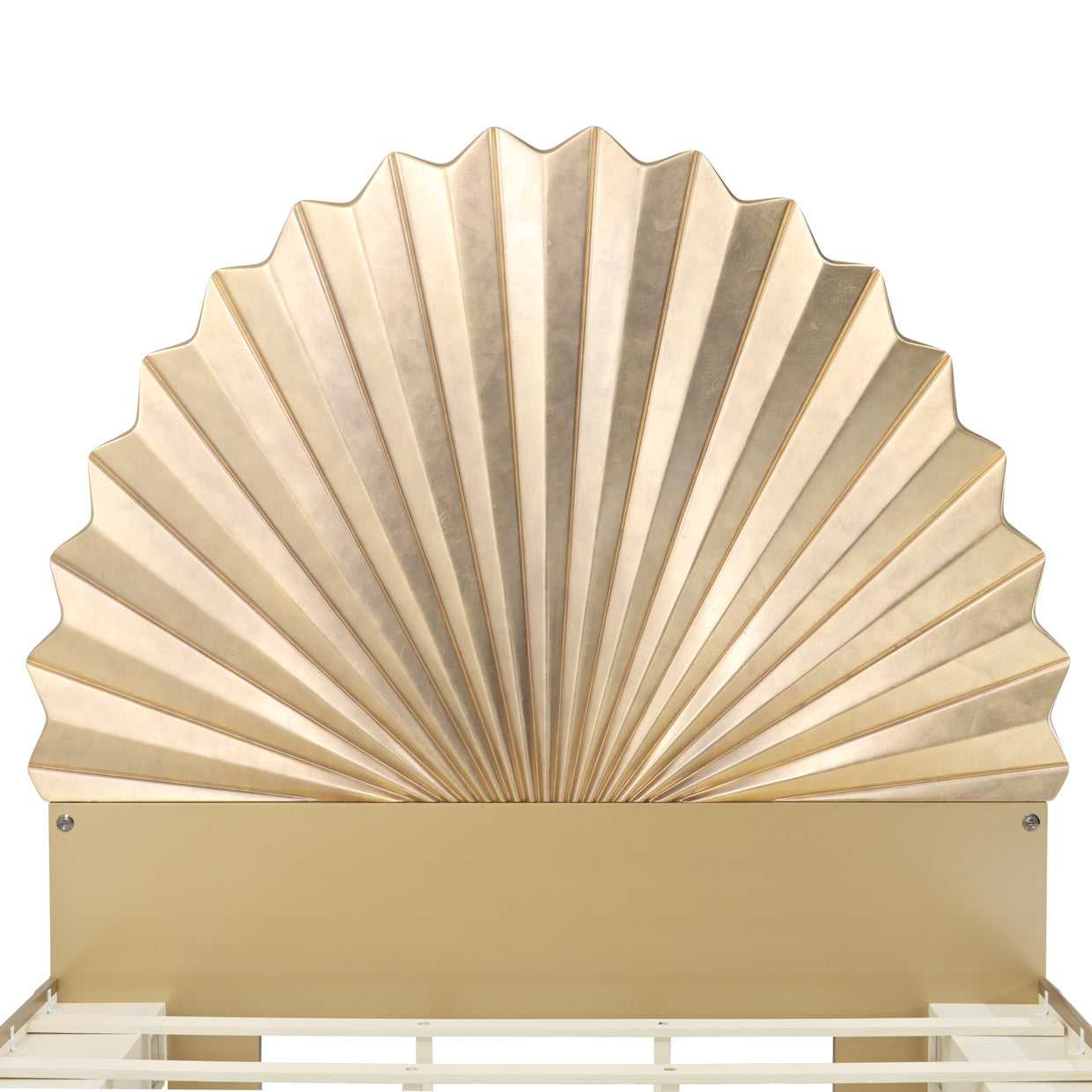 Fantosini King Fan Bed - Gold Leaf