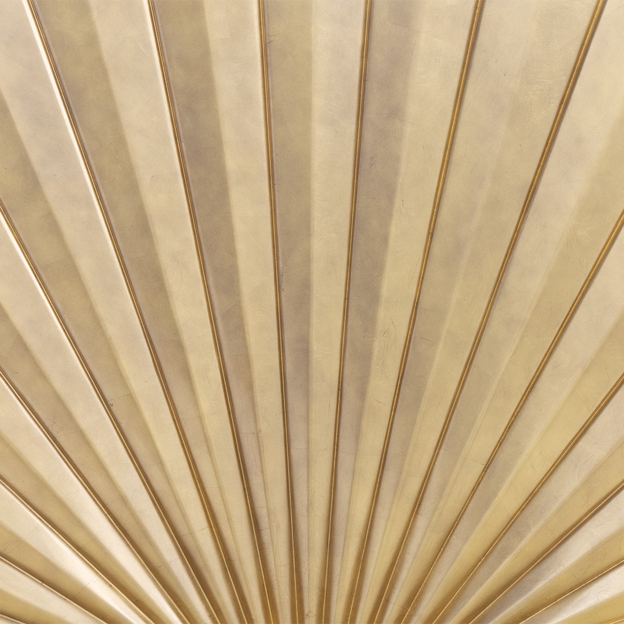 Fantosini King Fan Bed - Gold Leaf