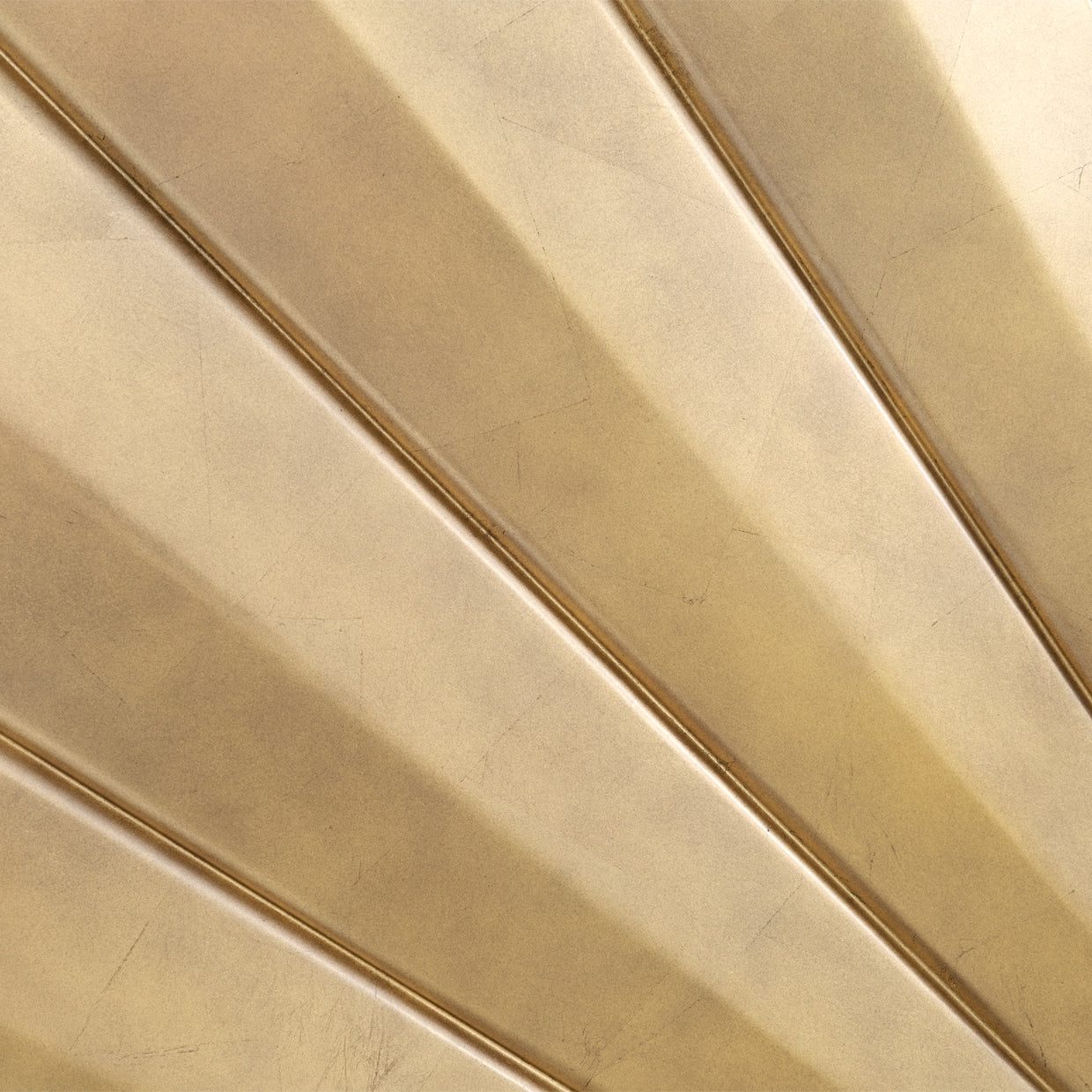 Fantosini King Fan Bed - Gold Leaf