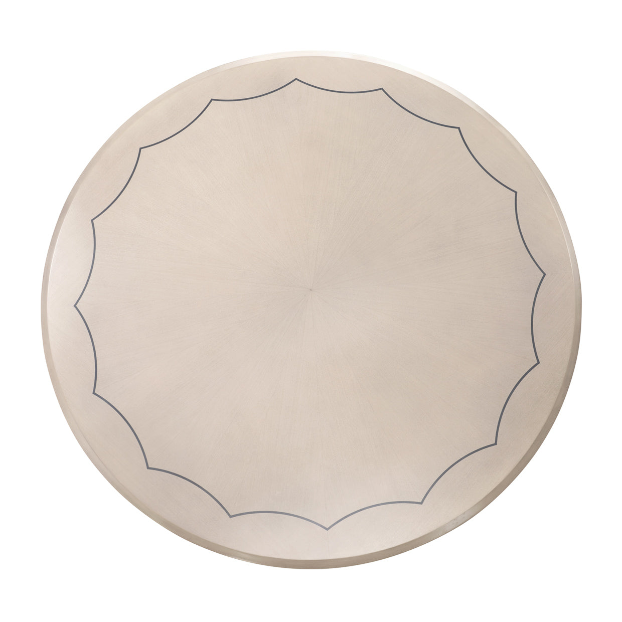 Fantosini Round Dining Table - Silver