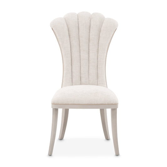 Fantosini Dining Side Chair - Cappuccino/Silver Mist