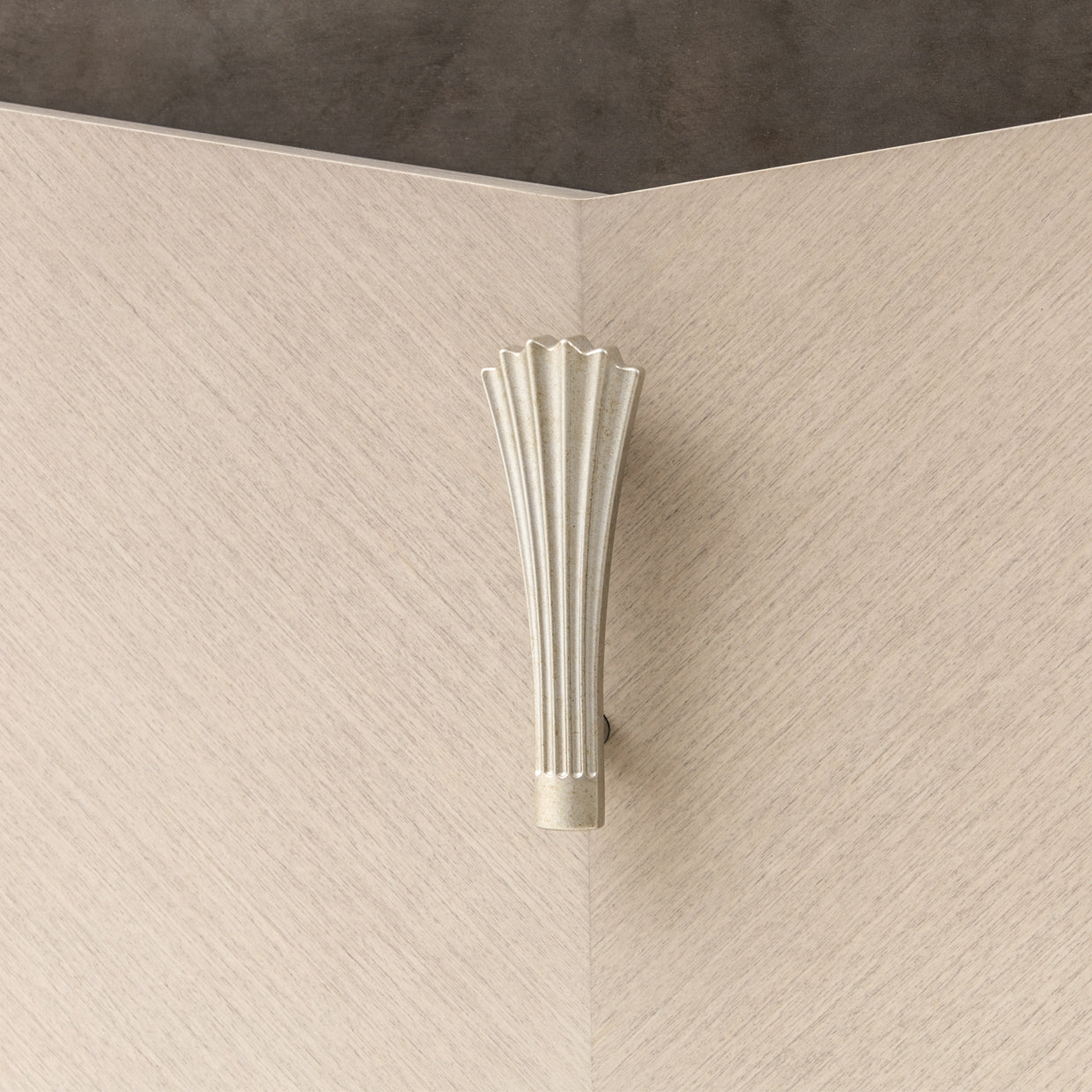 Fantosini Sideboard & Wall Mirror - Silver Mist