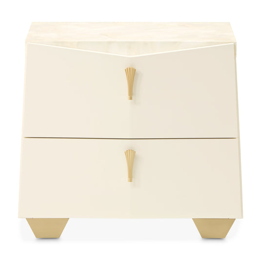 Fantosini Nightstand - Creamy Pearl