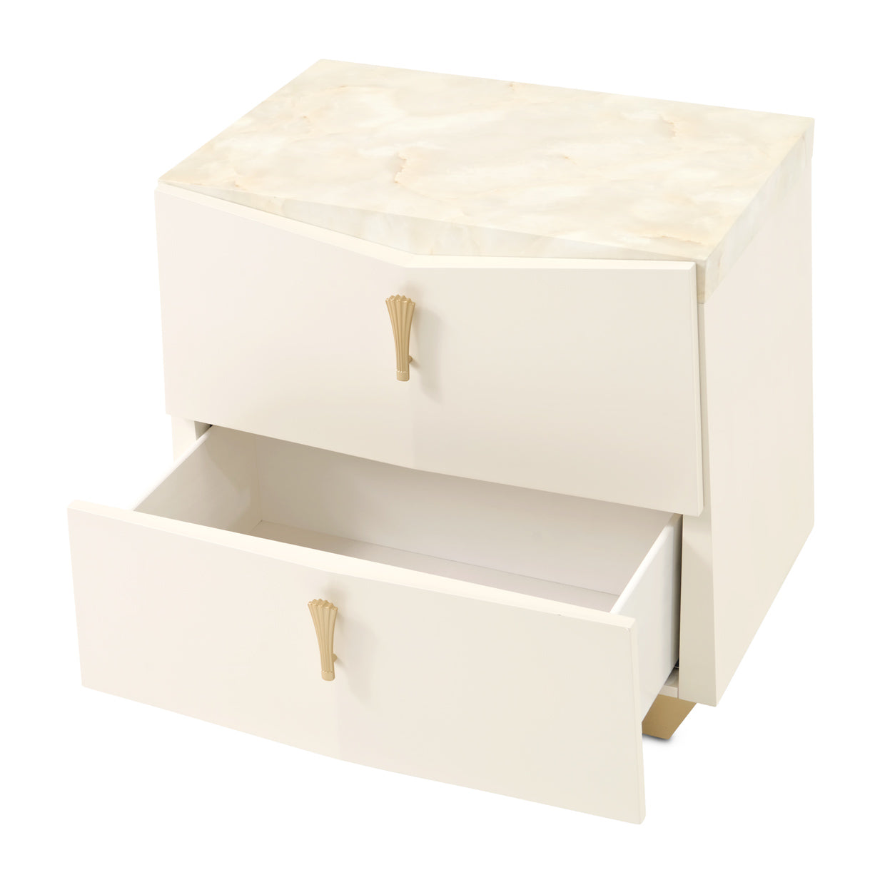 Fantosini Nightstand - Creamy Pearl