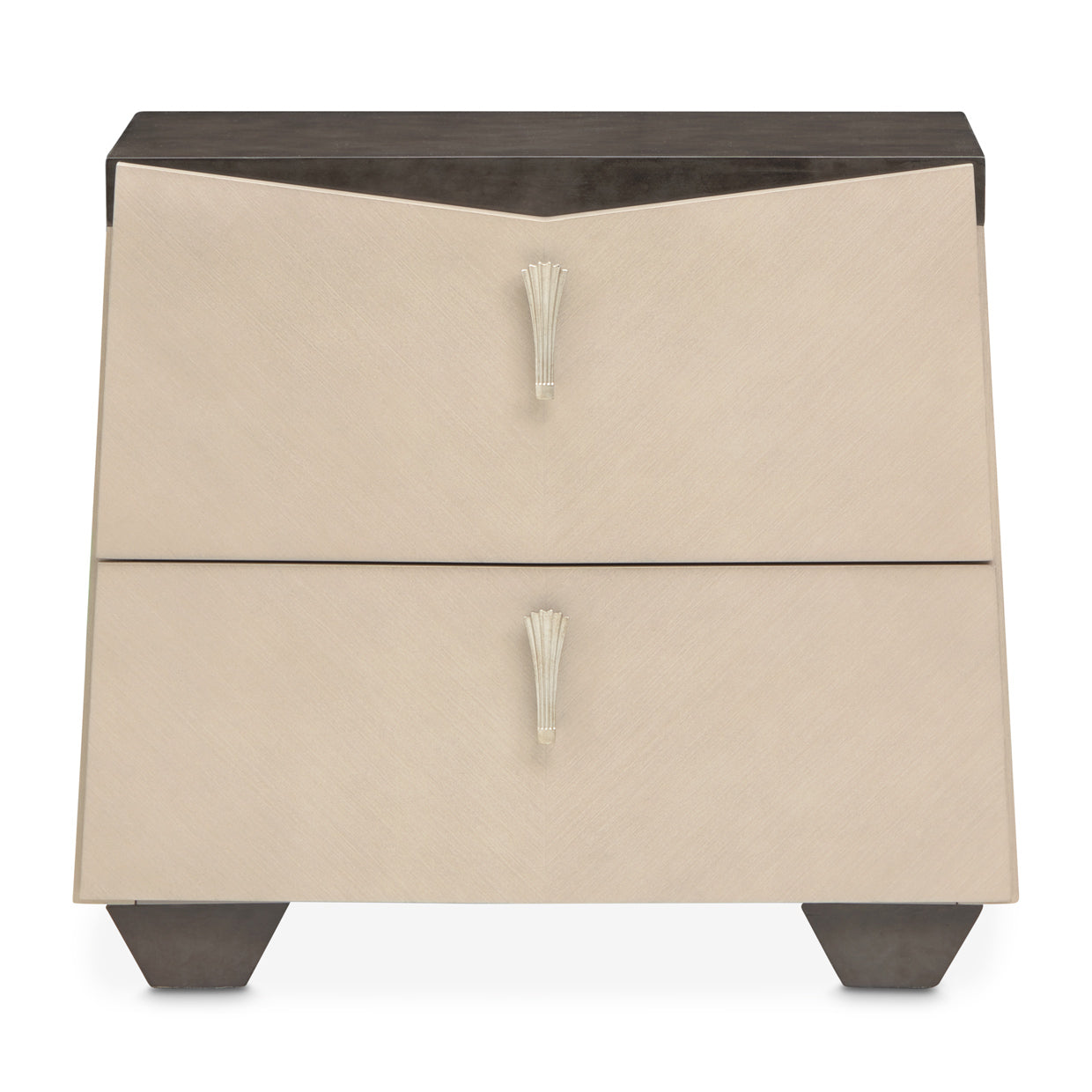 Fantosini Nightstand - Silver Mist