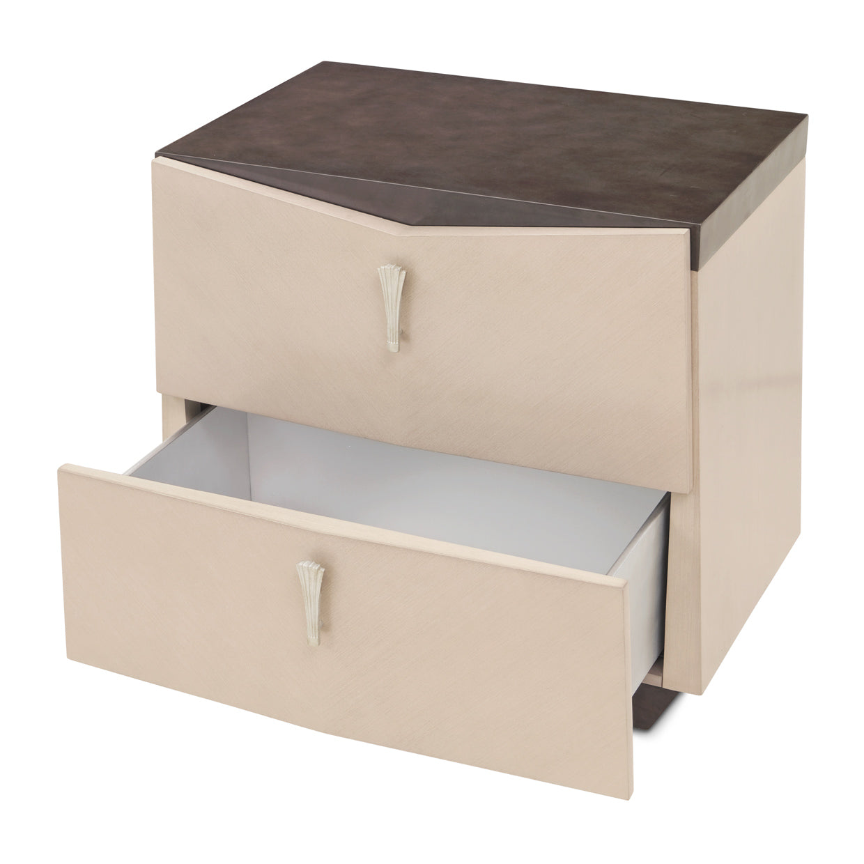 Fantosini Nightstand - Silver Mist